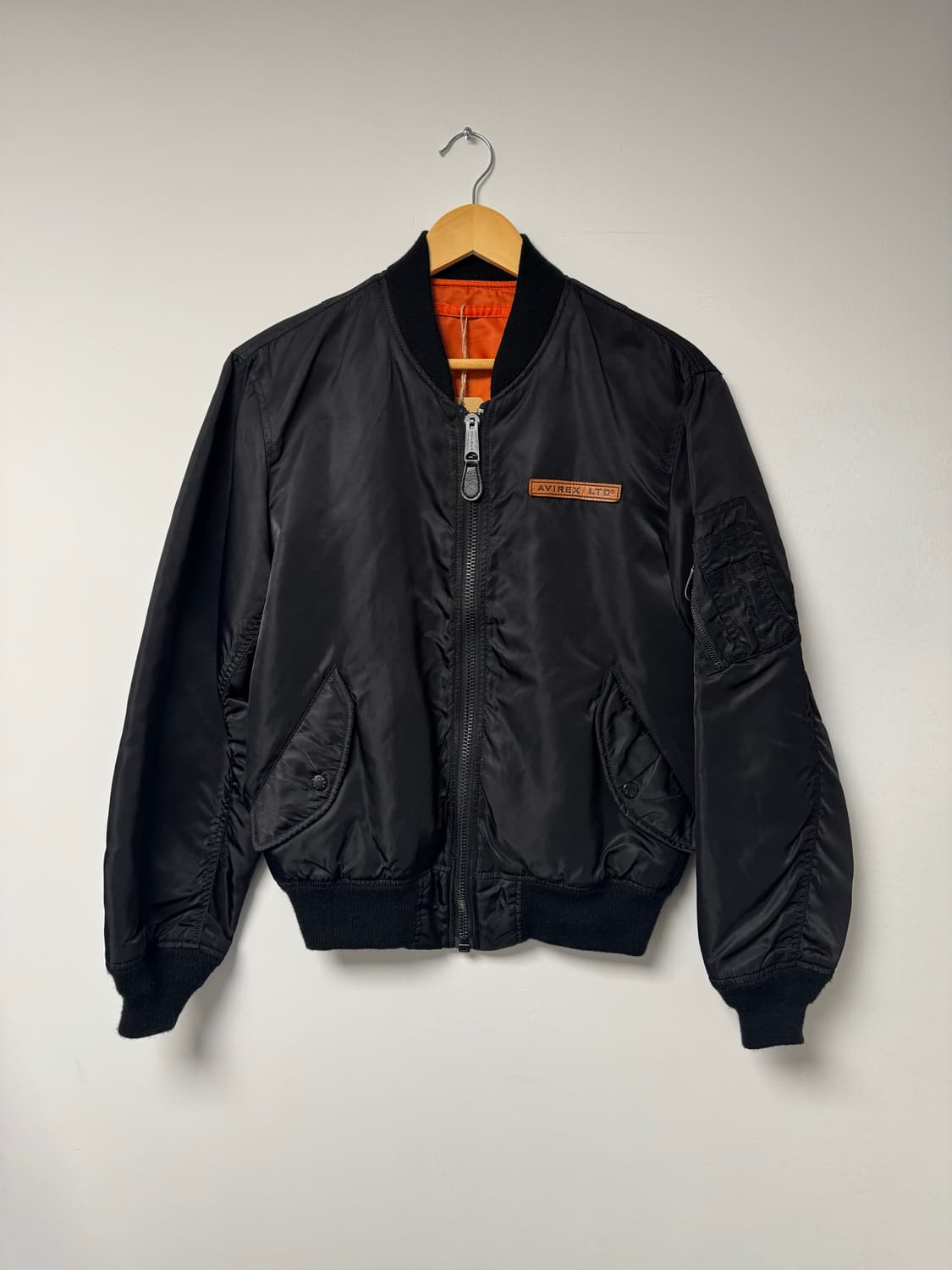 AVIREX 아비렉스 MA1 미군 항공점퍼 플라이트 봄버 자켓 M 상품이미지1
