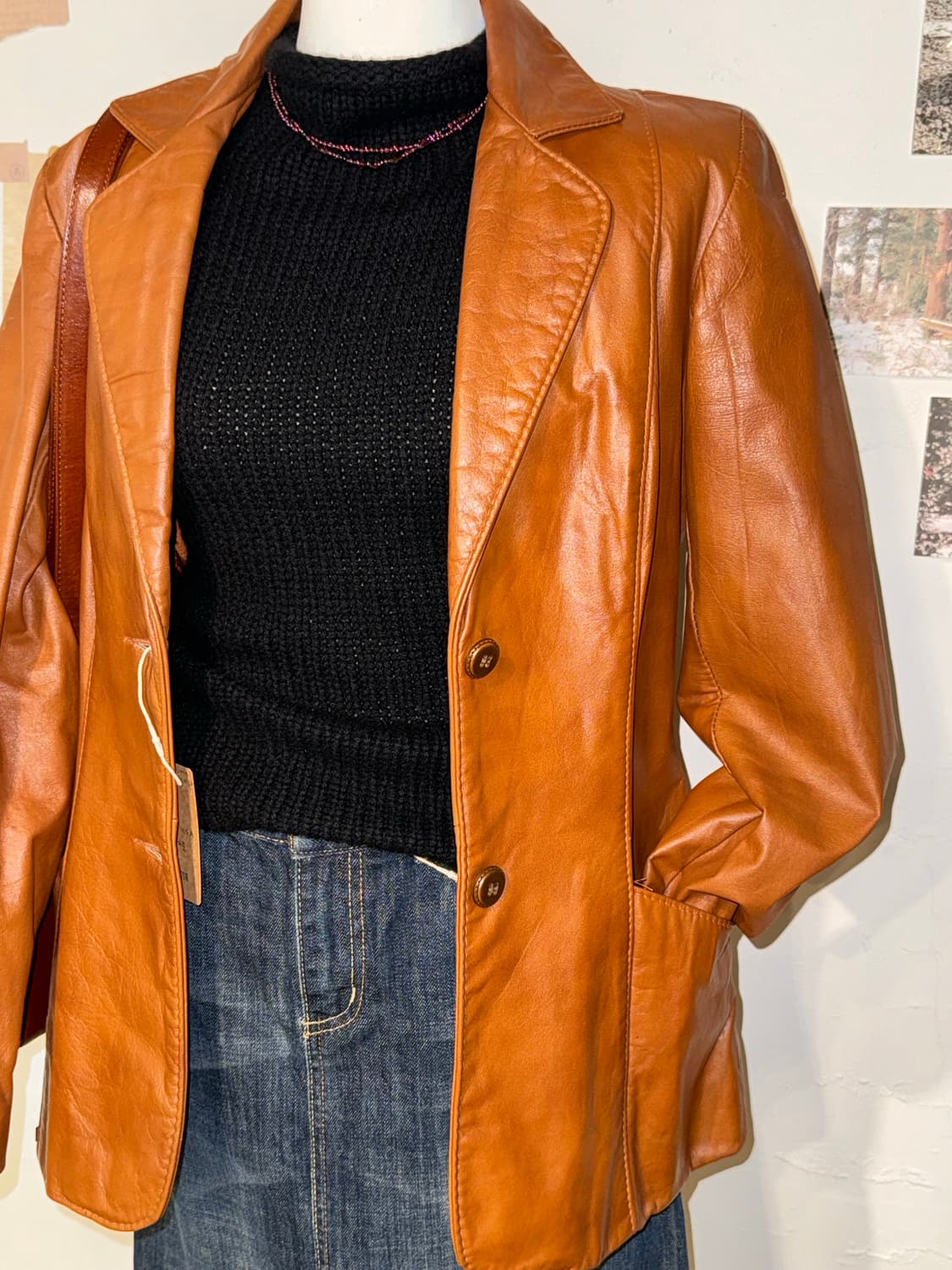 U.S.A. 리얼가죽 자켓 상품이미지2