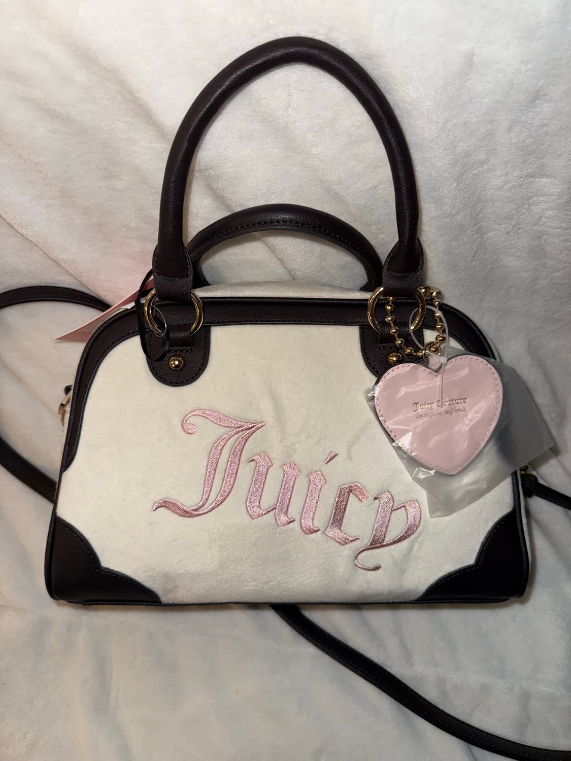 쥬시꾸뛰르 어반헤리티지 엔젤 크로스백 베이비베어 베메클 갸루 가방 상품이미지1