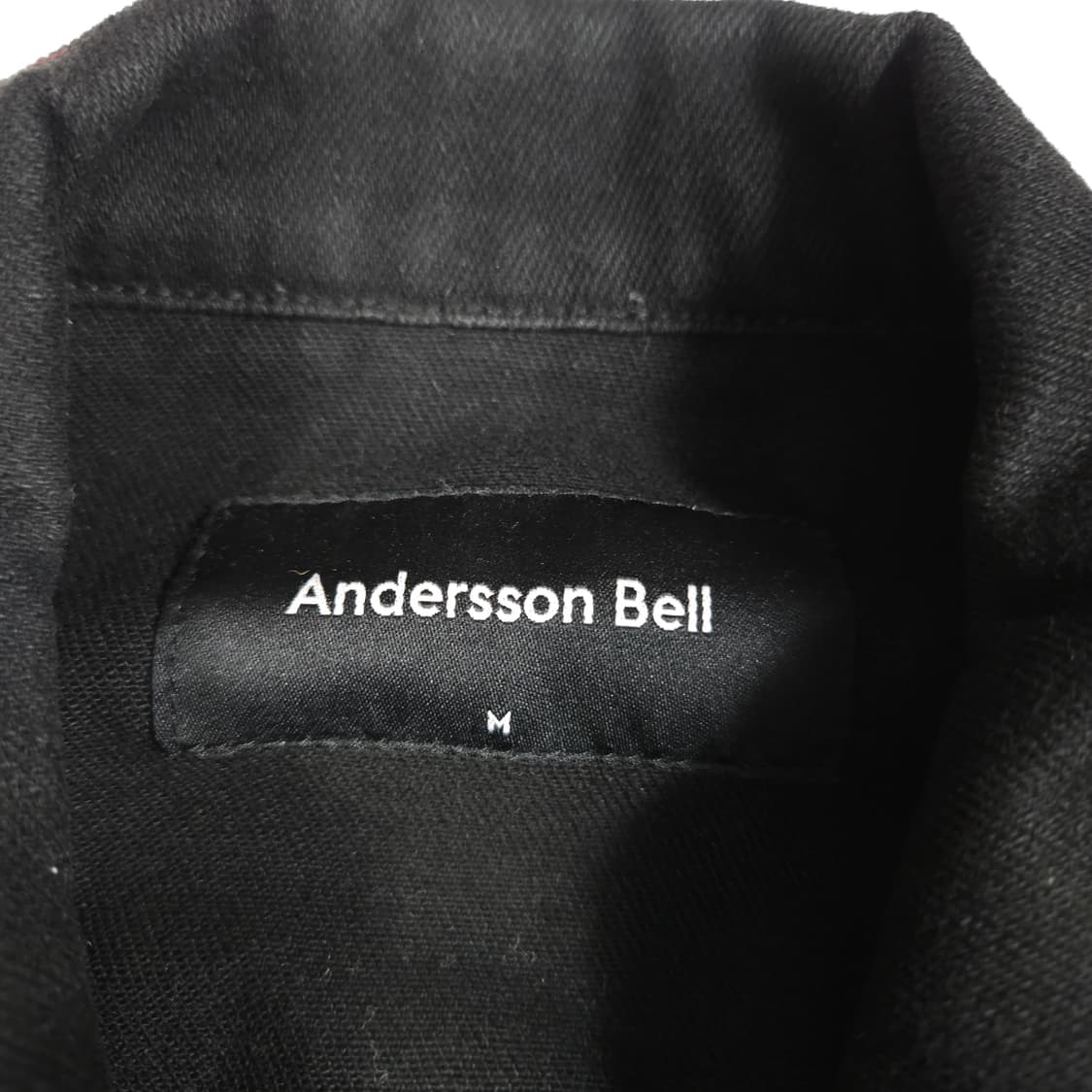 앤더슨벨 블랙 트러커 자켓 상품이미지3