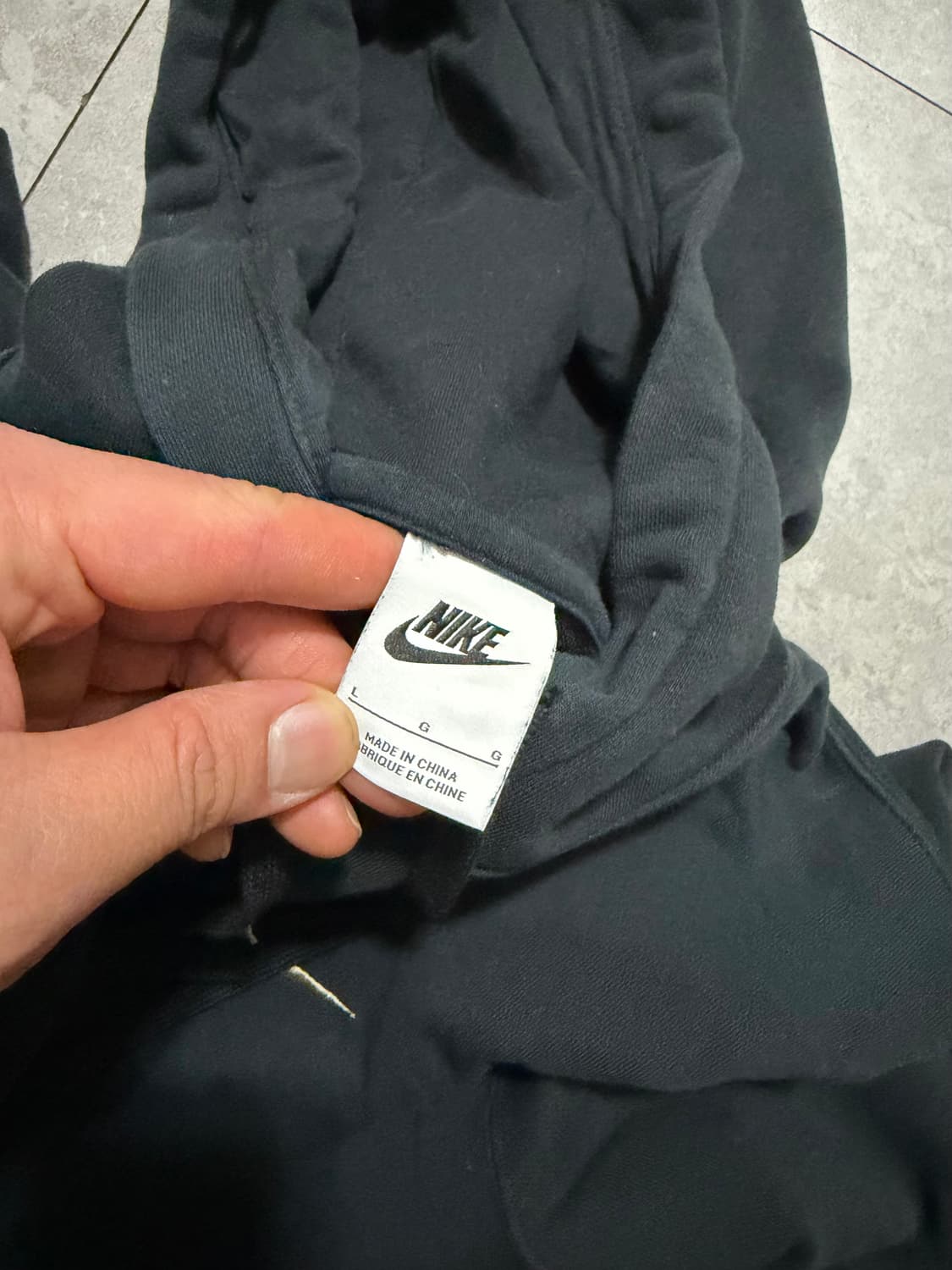 나이키 스몰로고 빈티지 스웻후드셔츠 100size   상품이미지2