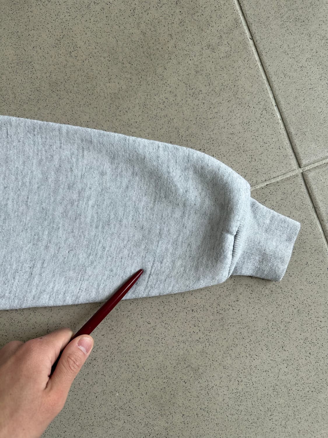 90s 빈티지 러셀 후드 밝은그레이 XL USA 상품이미지8