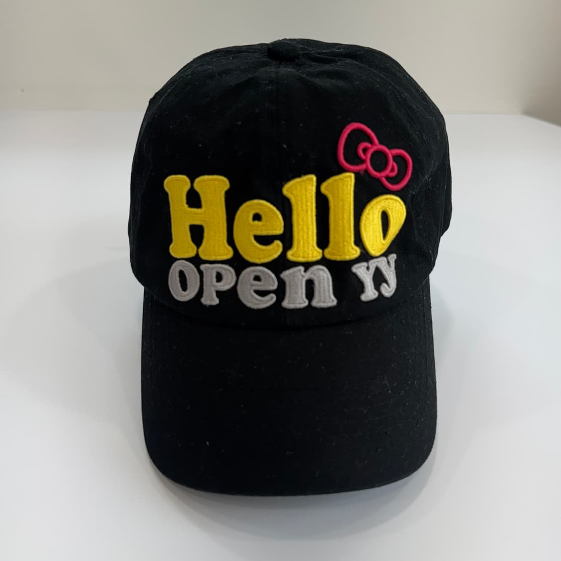Open yy 오픈 와이와이 헬로키티 블랙 볼캡  상품이미지3