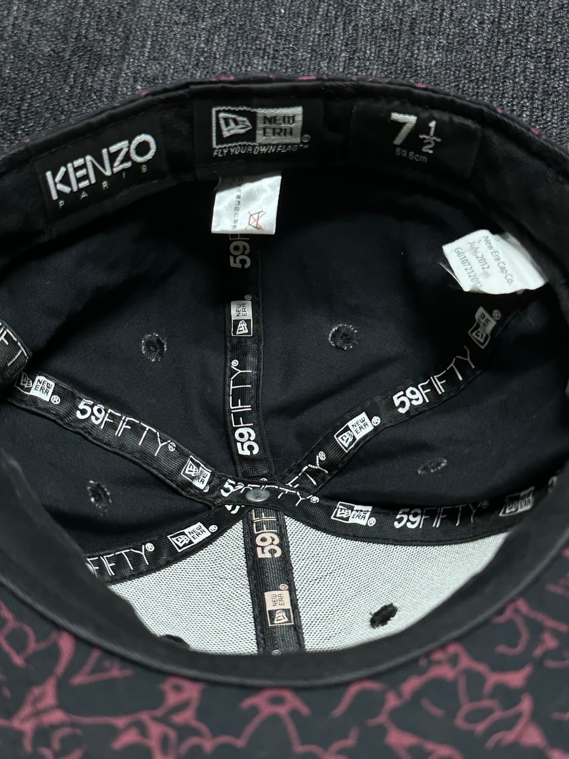 New era 뉴에라 x 겐조 스냅백  7 1/2 상품이미지5