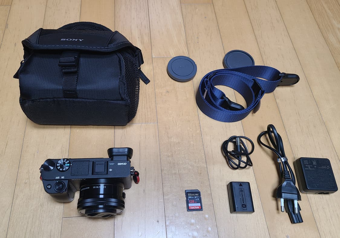 소니 A6400 + 번들렌즈 카메라 바로 사용 가능 상품이미지1