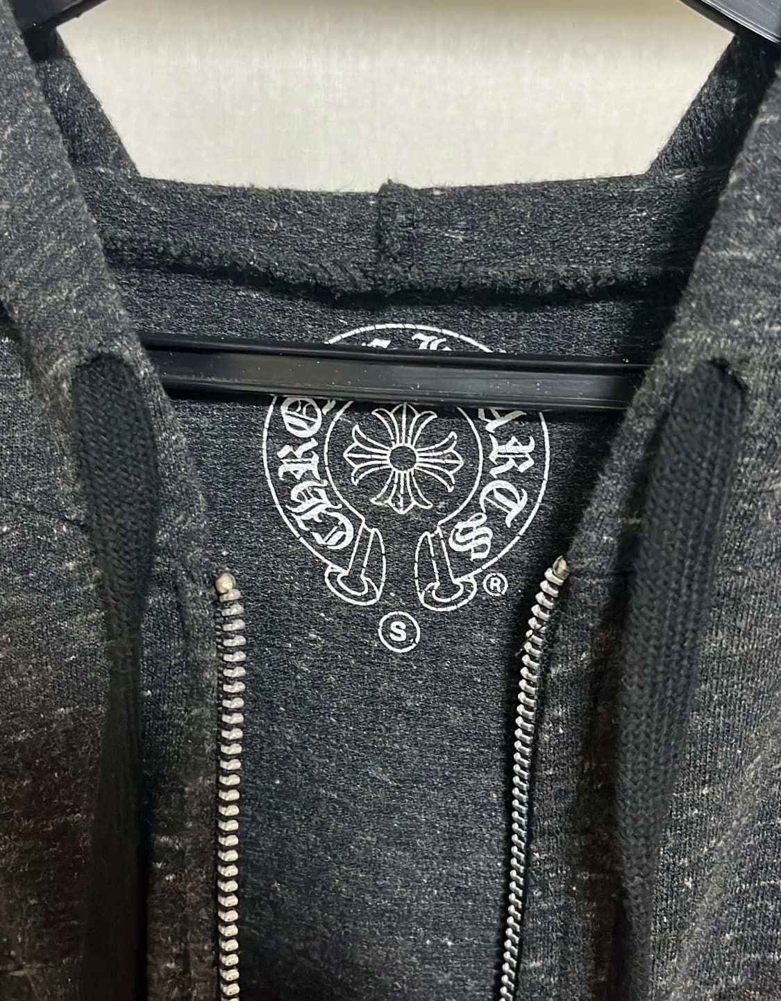 크롬하츠 CH로고 후드집업 S 상품이미지5