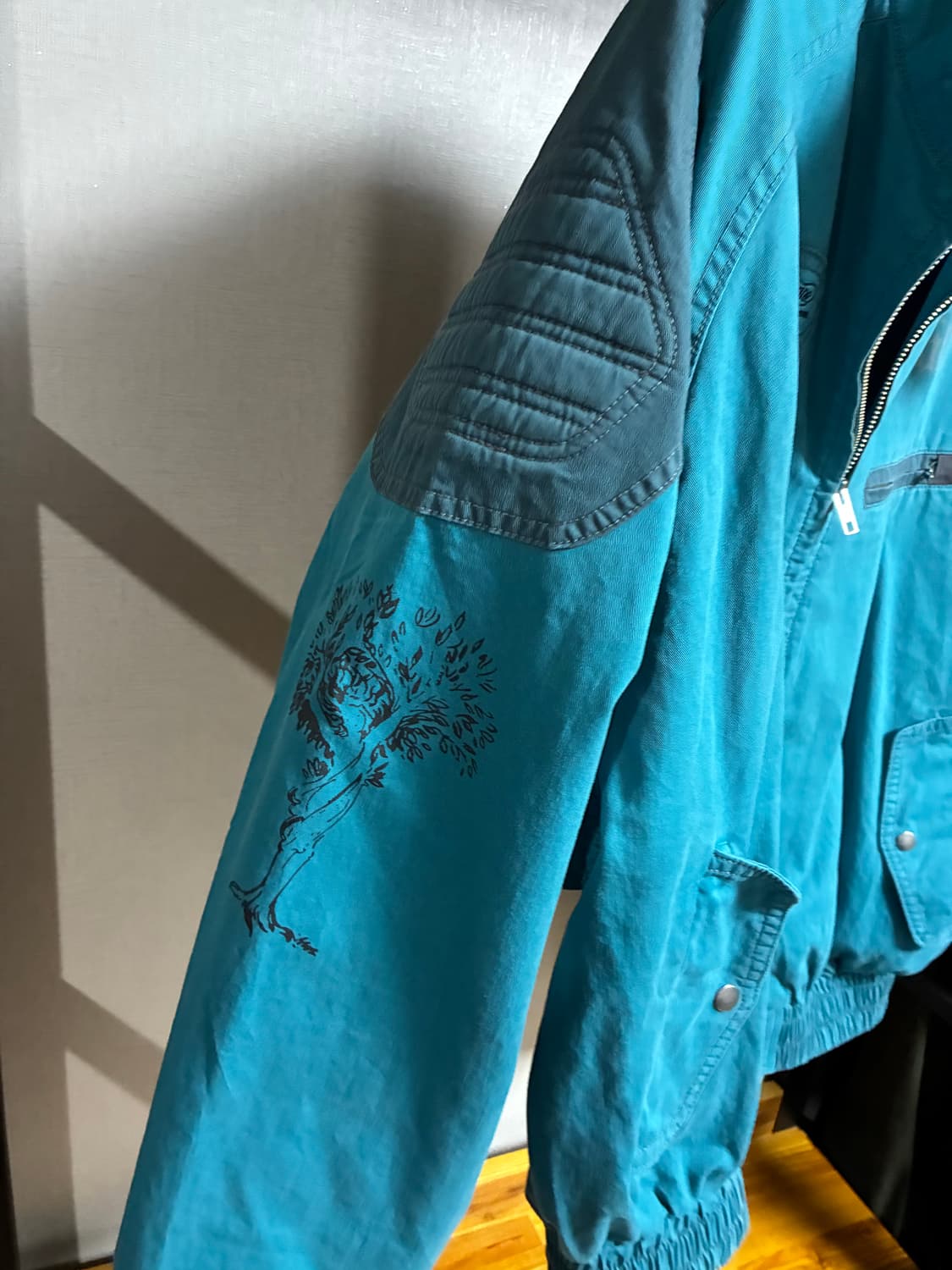 인세인개러지 패티드 숄더 해링턴 자켓 상품이미지6