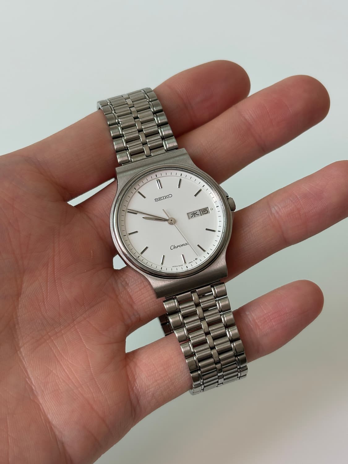 1980s Chronos Silver Quartz 상품이미지1