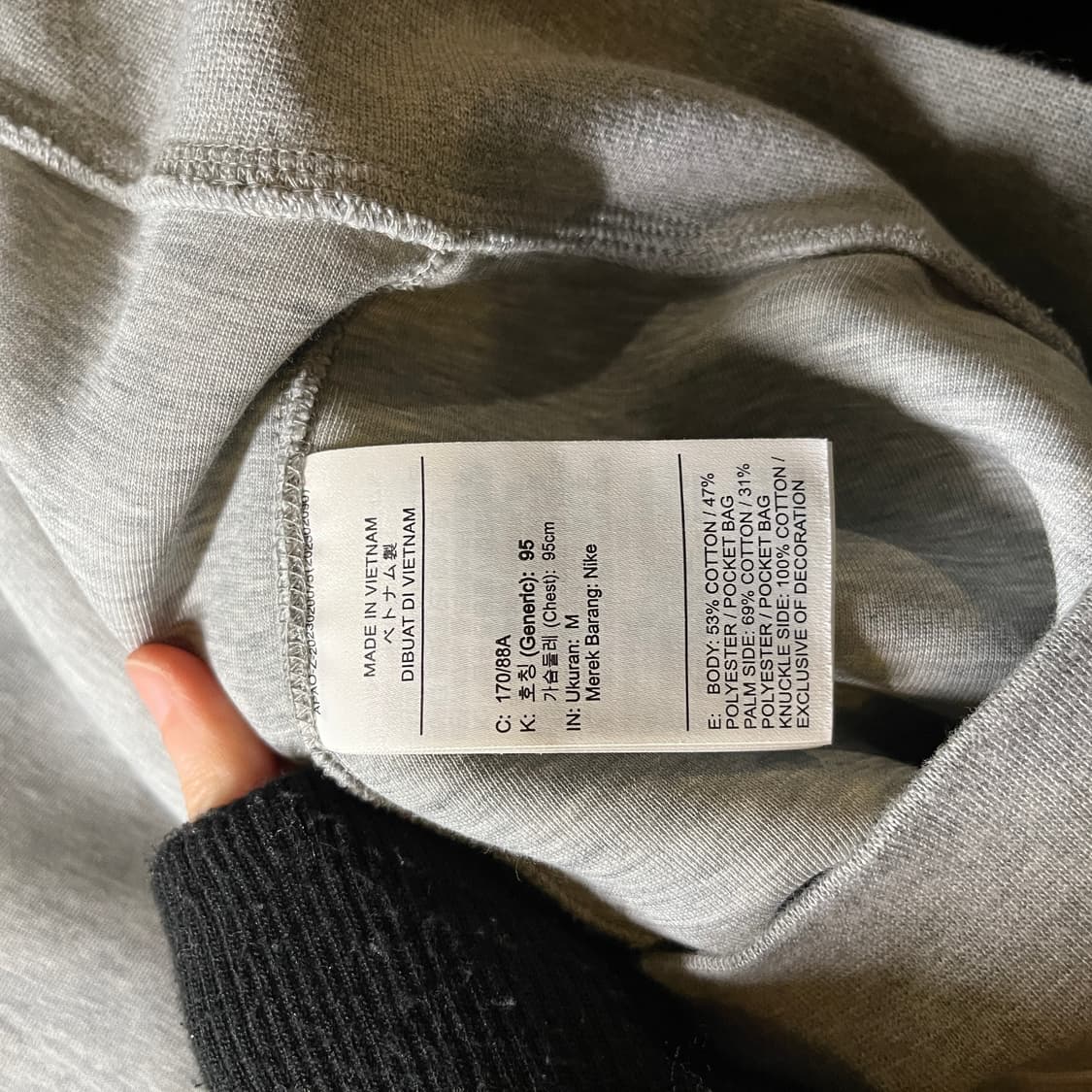 나이키 테크플리스 반집업 맨투맨 상품이미지6