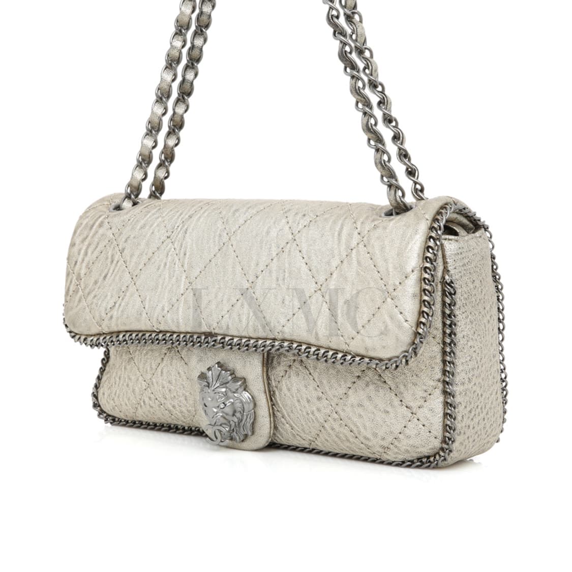 샤넬 칼라거펠트 라이언 체인백 메탈릭골드 플랩 숄더 상품이미지2