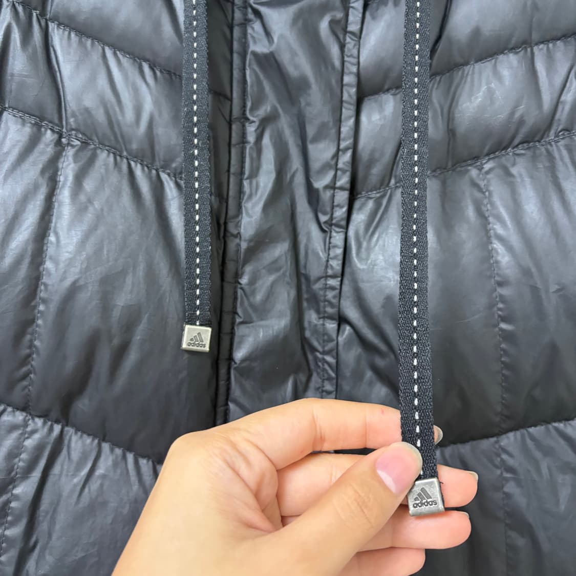 아디다스 오리털 패딩 90 (핏 엄청 예쁨) 상품이미지3