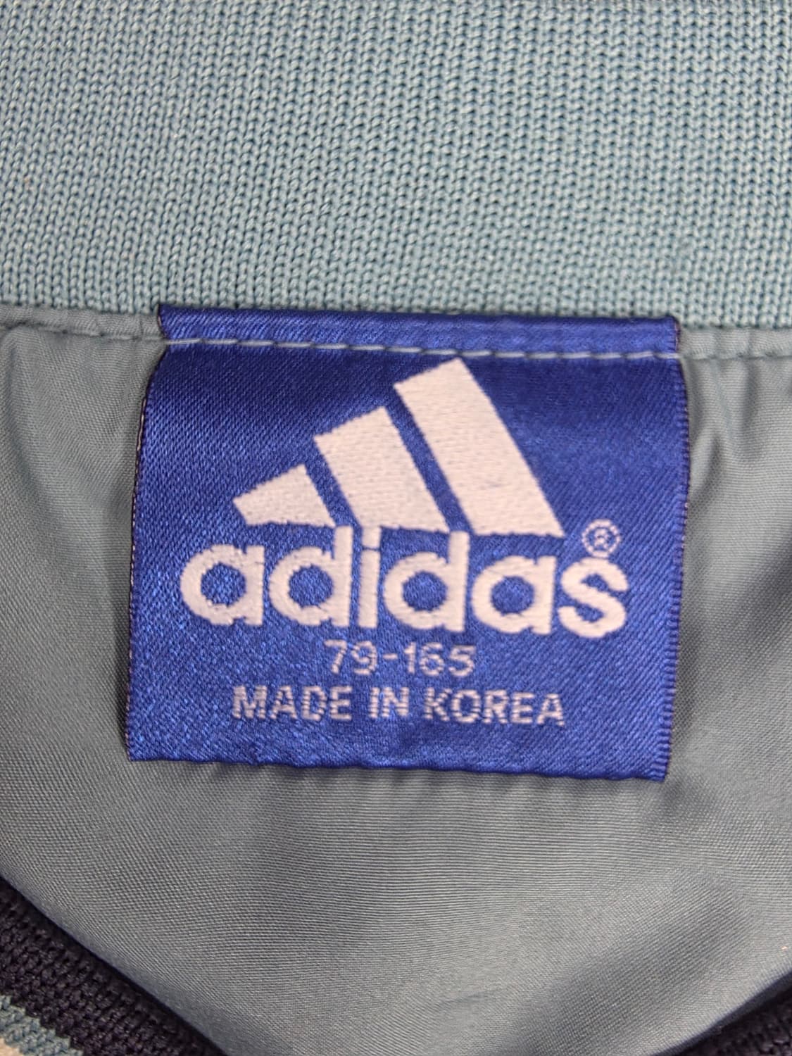 [프립]M/아디다스 삼섬 브이넥 바람막이 민트 상품이미지7