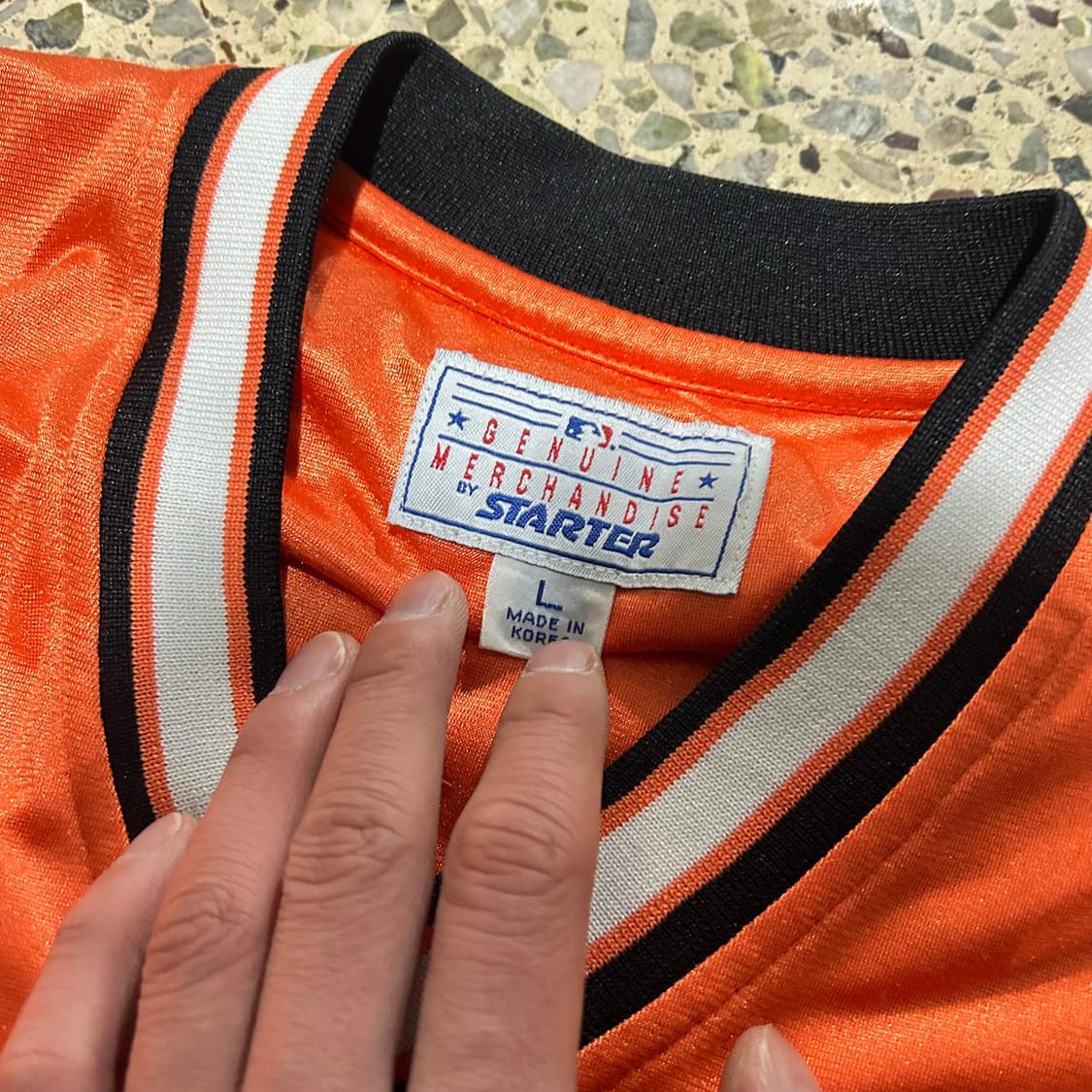 스타터(starter)오렌지 볼티모어 오리올스 웜업 상품이미지4