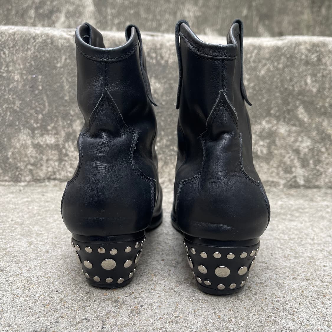 [37] Isabel Marant 블랙 레더 부츠 상품이미지5