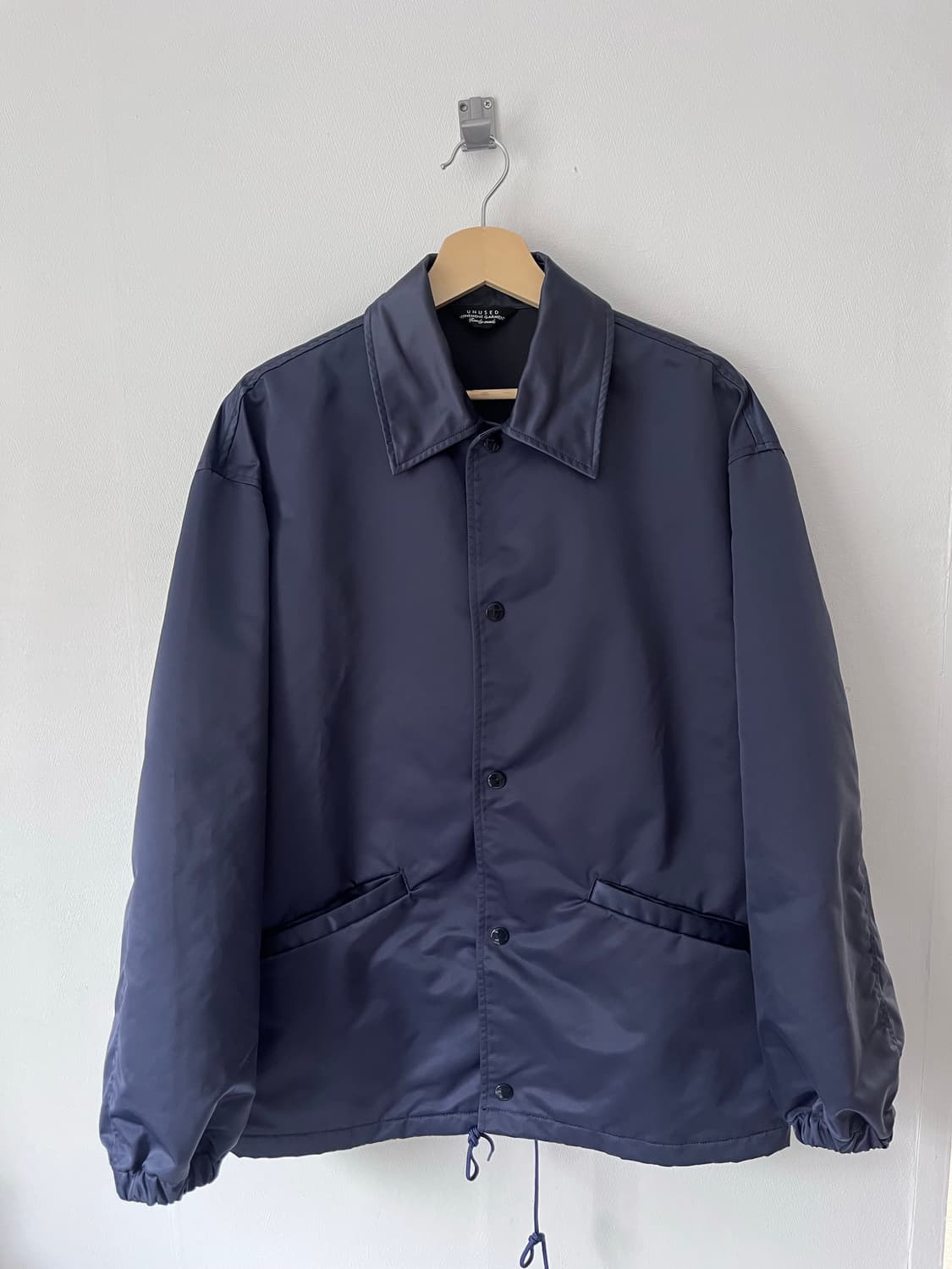 unused Nylon Twill Coach Jacket 상품이미지1