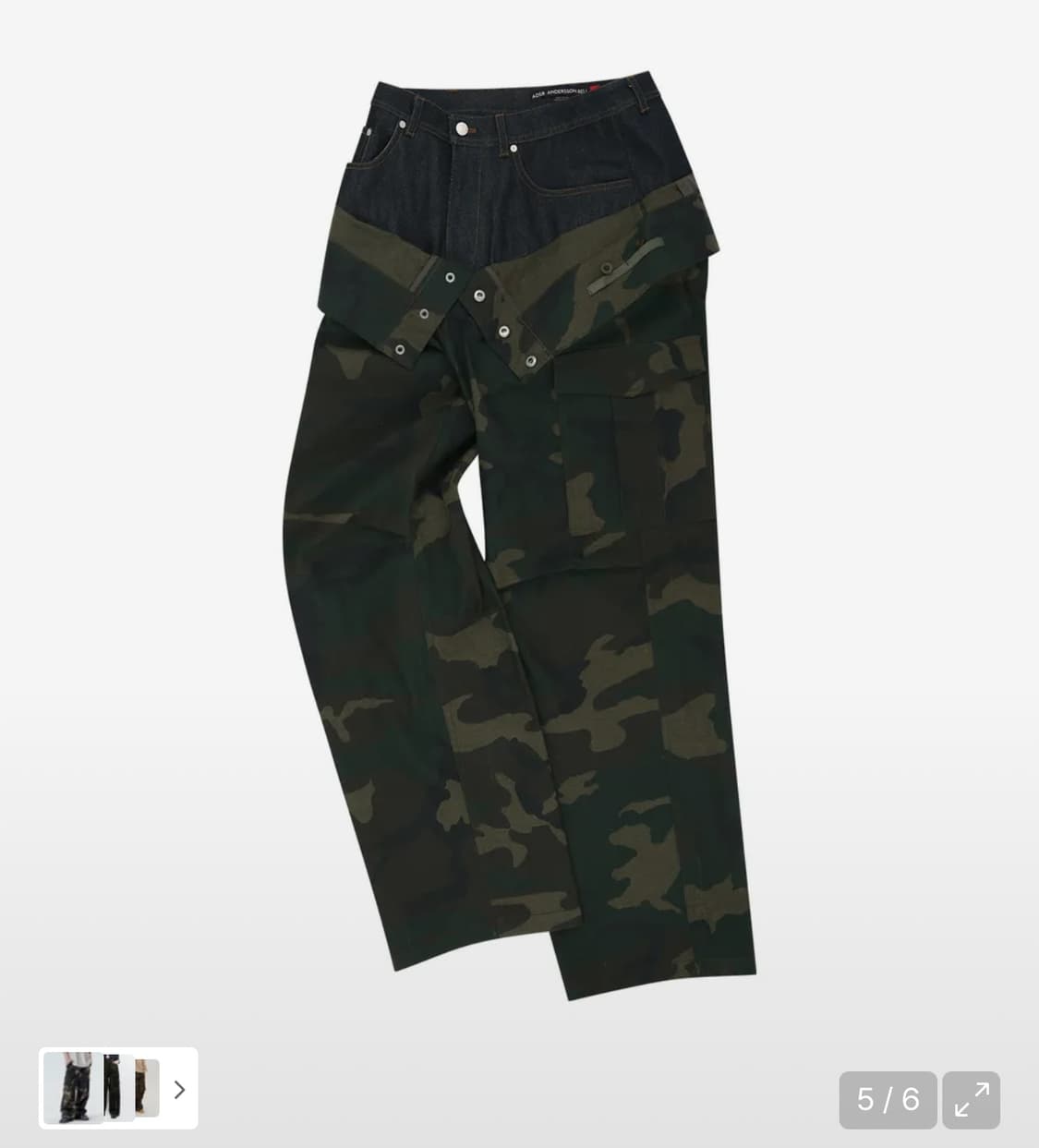 앤더슨벨 카모 팬츠 상품이미지3