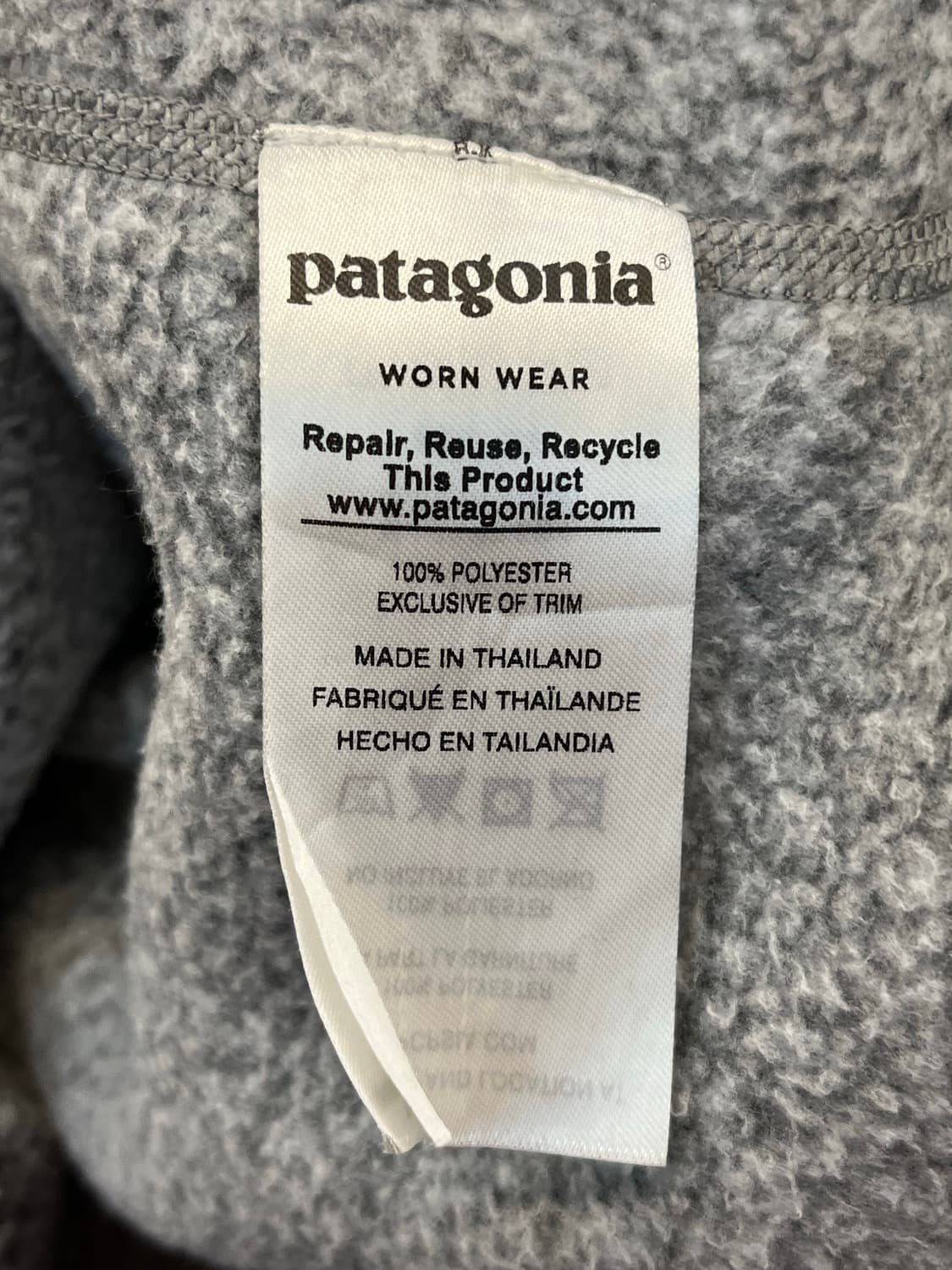 파타고니아 반집업 플리스 풀오버 상품이미지9