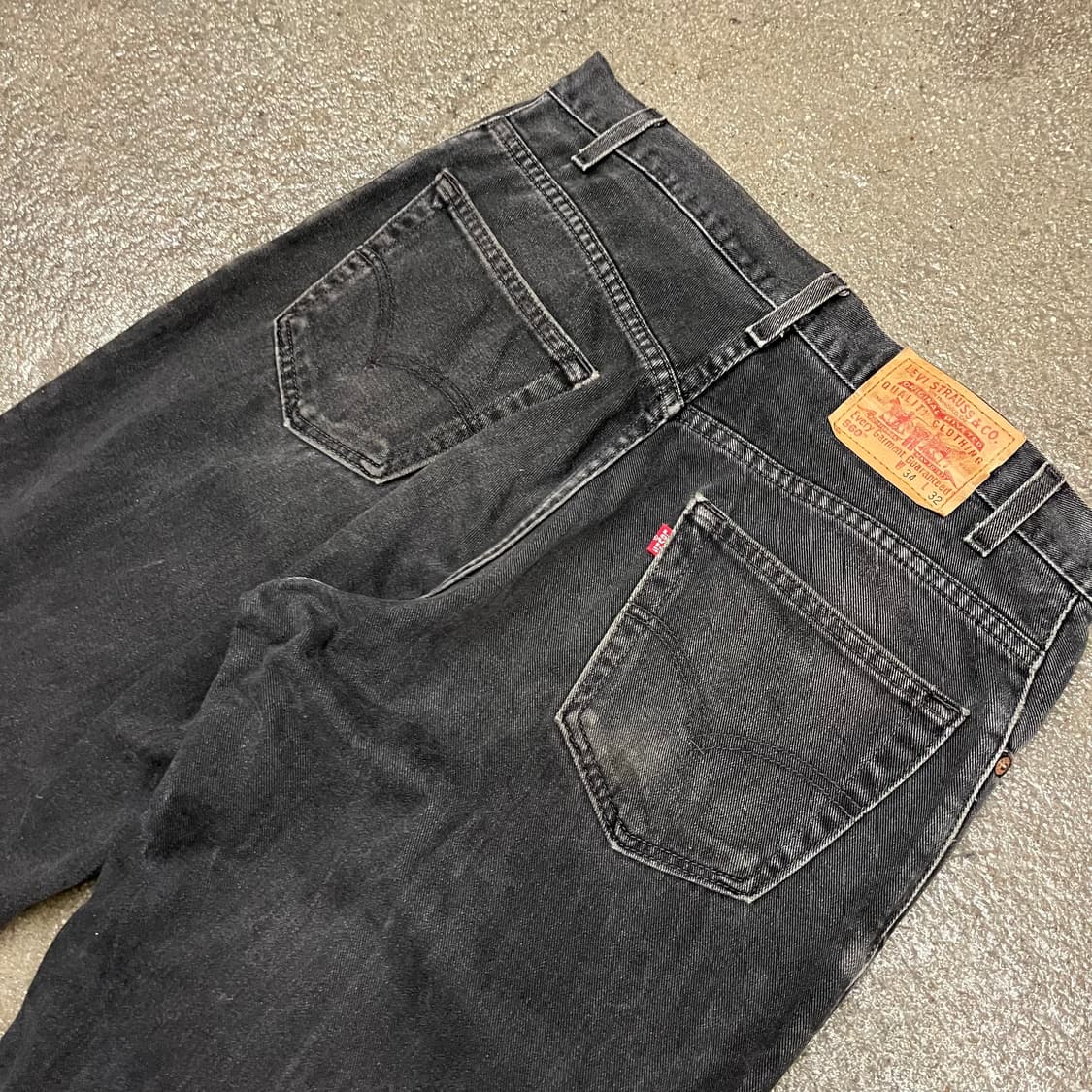 00s Levis560 블랙진 (34“) 상품이미지2