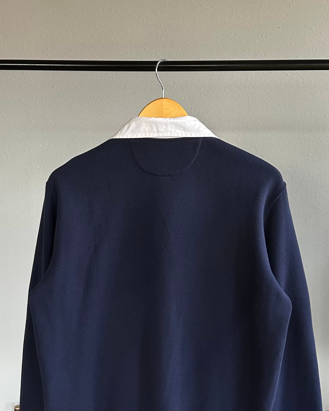 [S]폴로 랄프로렌 후리스 럭비 티셔츠 네이비 상품이미지6