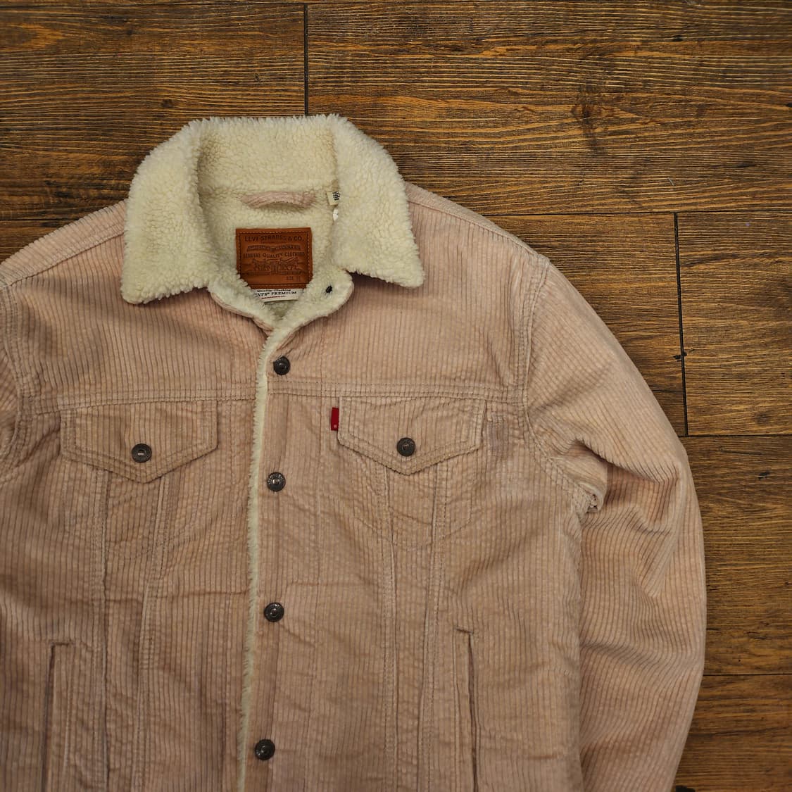 리바이스 코듀로이 양털 쉐르파 트러커 자켓 M 상품이미지1