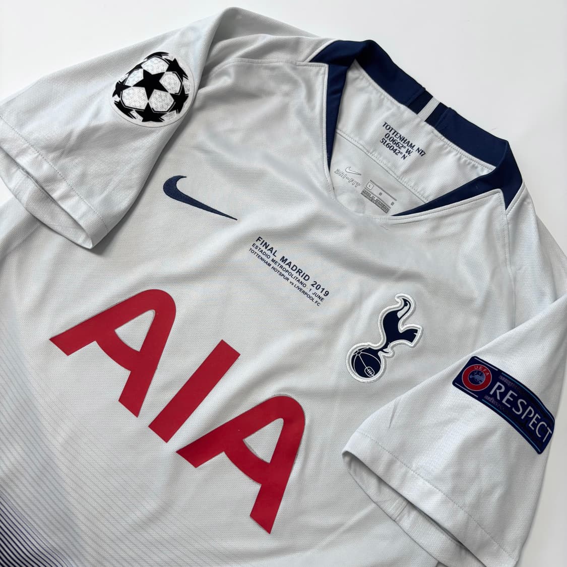 나이키 18 19 토트넘 홈 손흥민 유니폼  상품이미지3