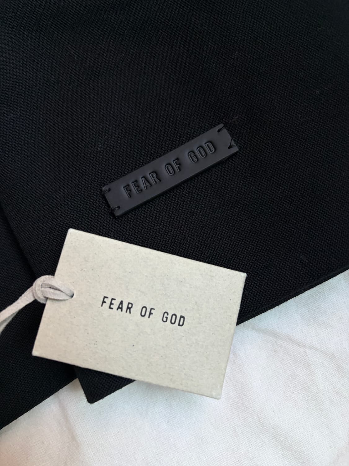 피어오브갓 8th 울 개버딘 크롭 블레이저 자켓 fear of god 상품이미지8