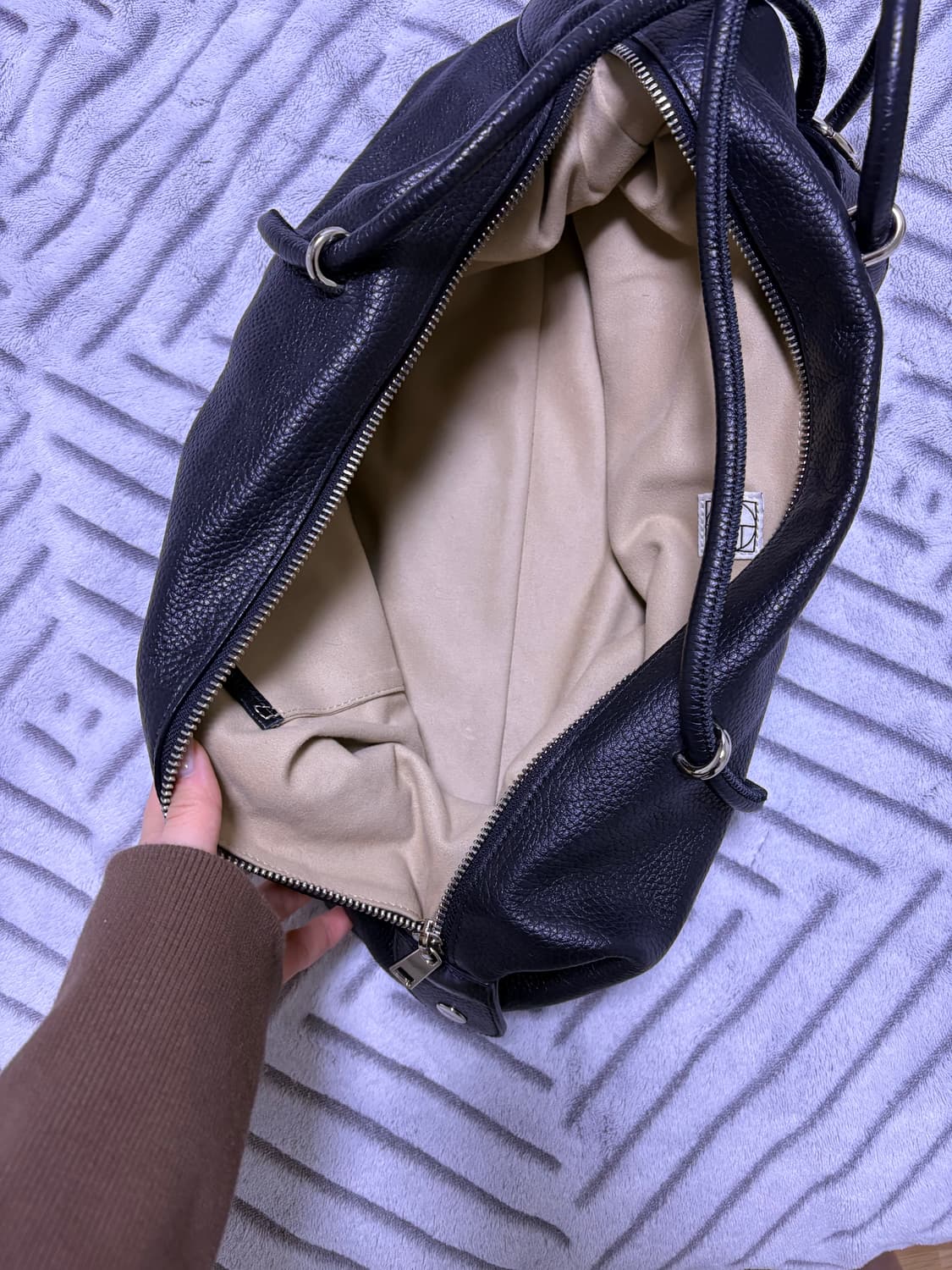 714센터 마고백 검정/실버 상품이미지9