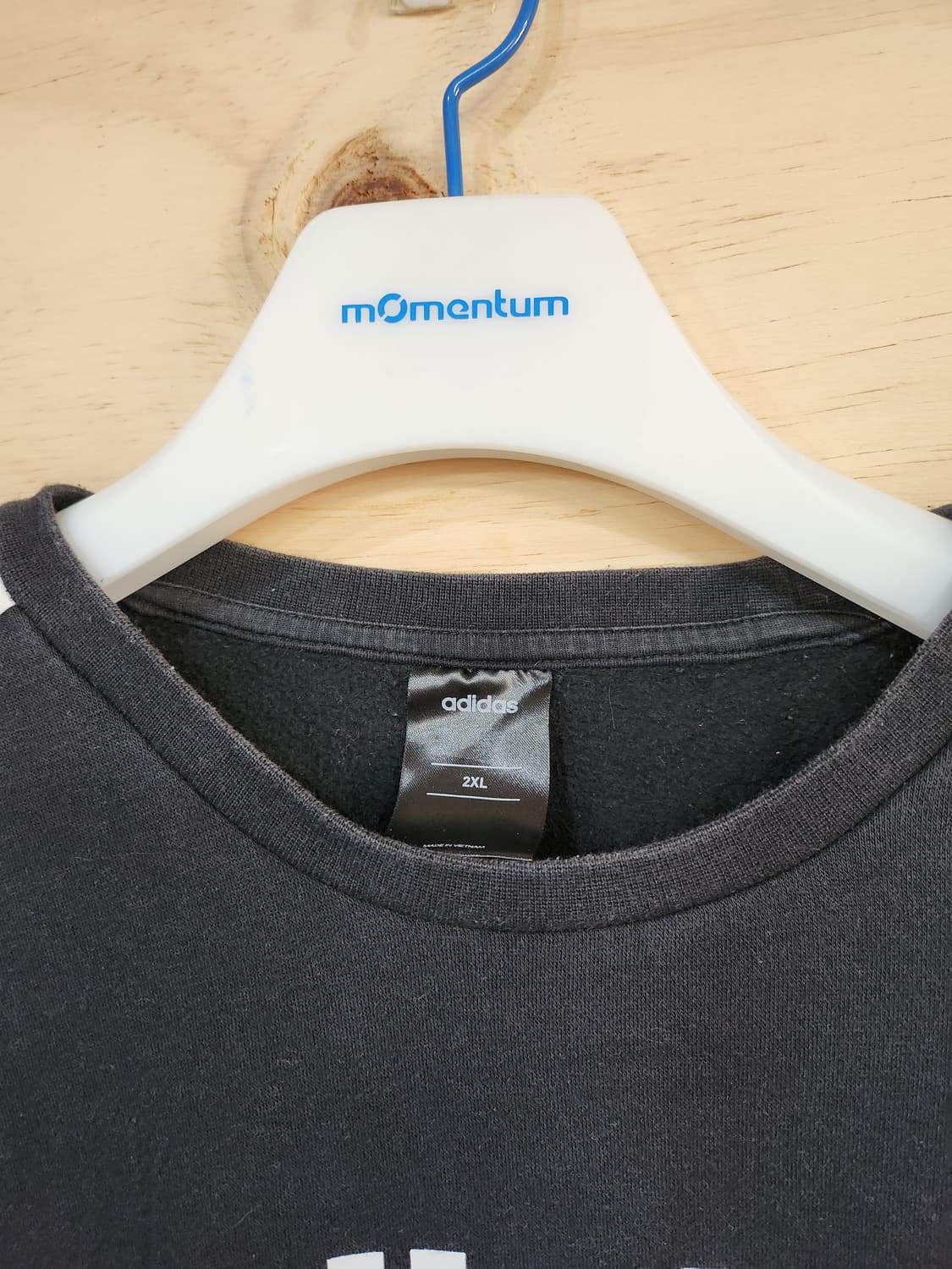 519) 아디다스 adidas 에센셜 3S 크루 기모 맨투맨 상품이미지4