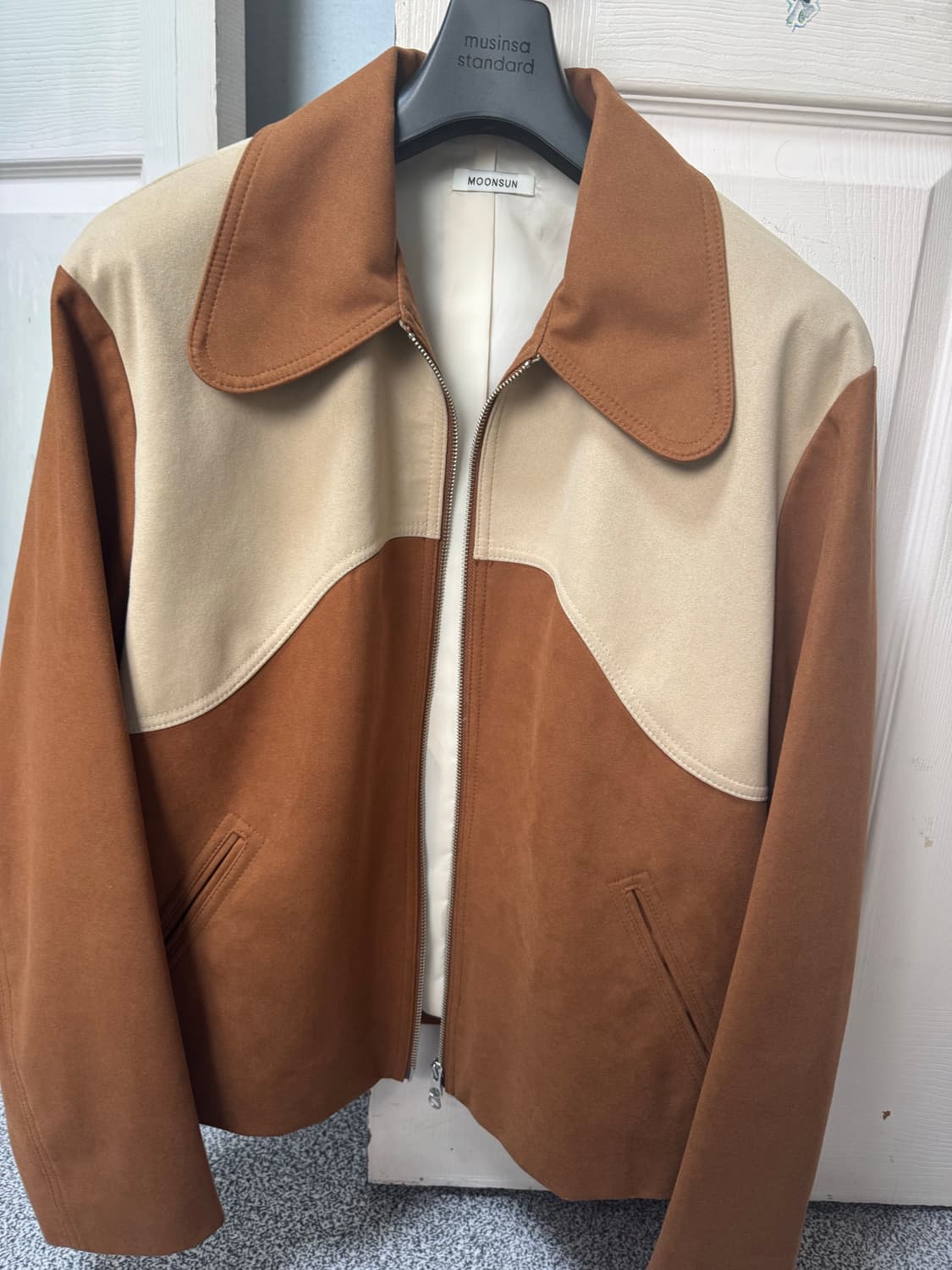 문선 웨스턴 스웨이드 자켓 상품이미지1