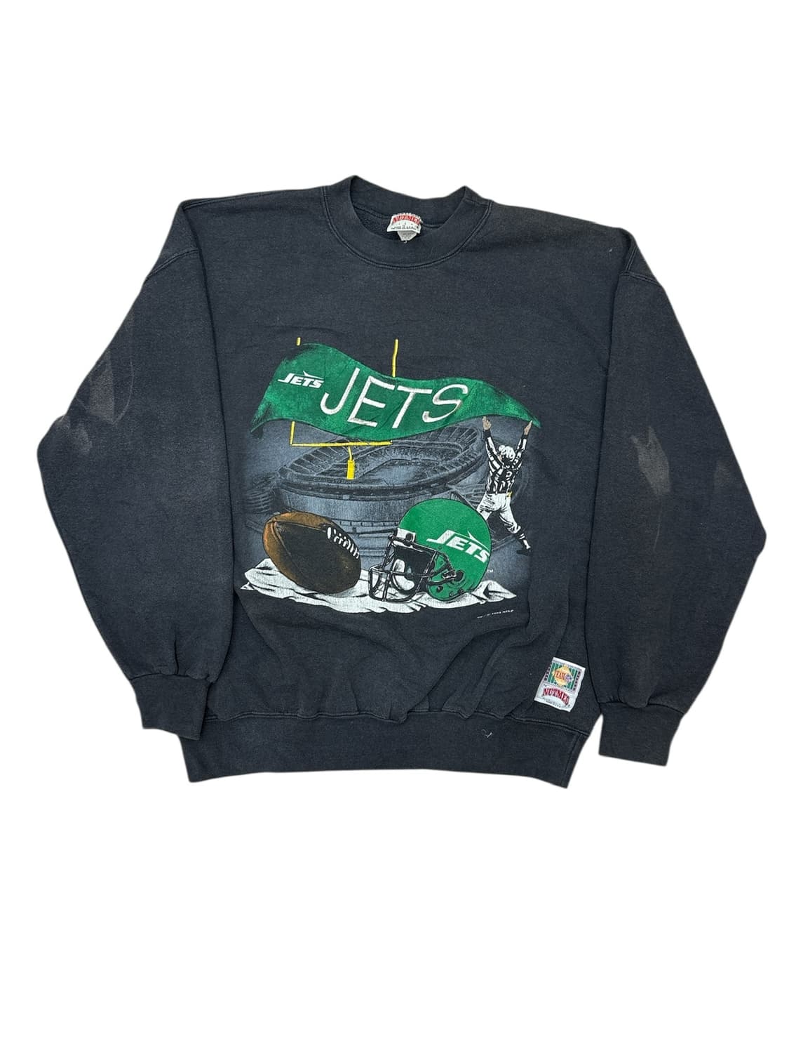 JETS 빈티지 프린팅 맨투맨 상품이미지1