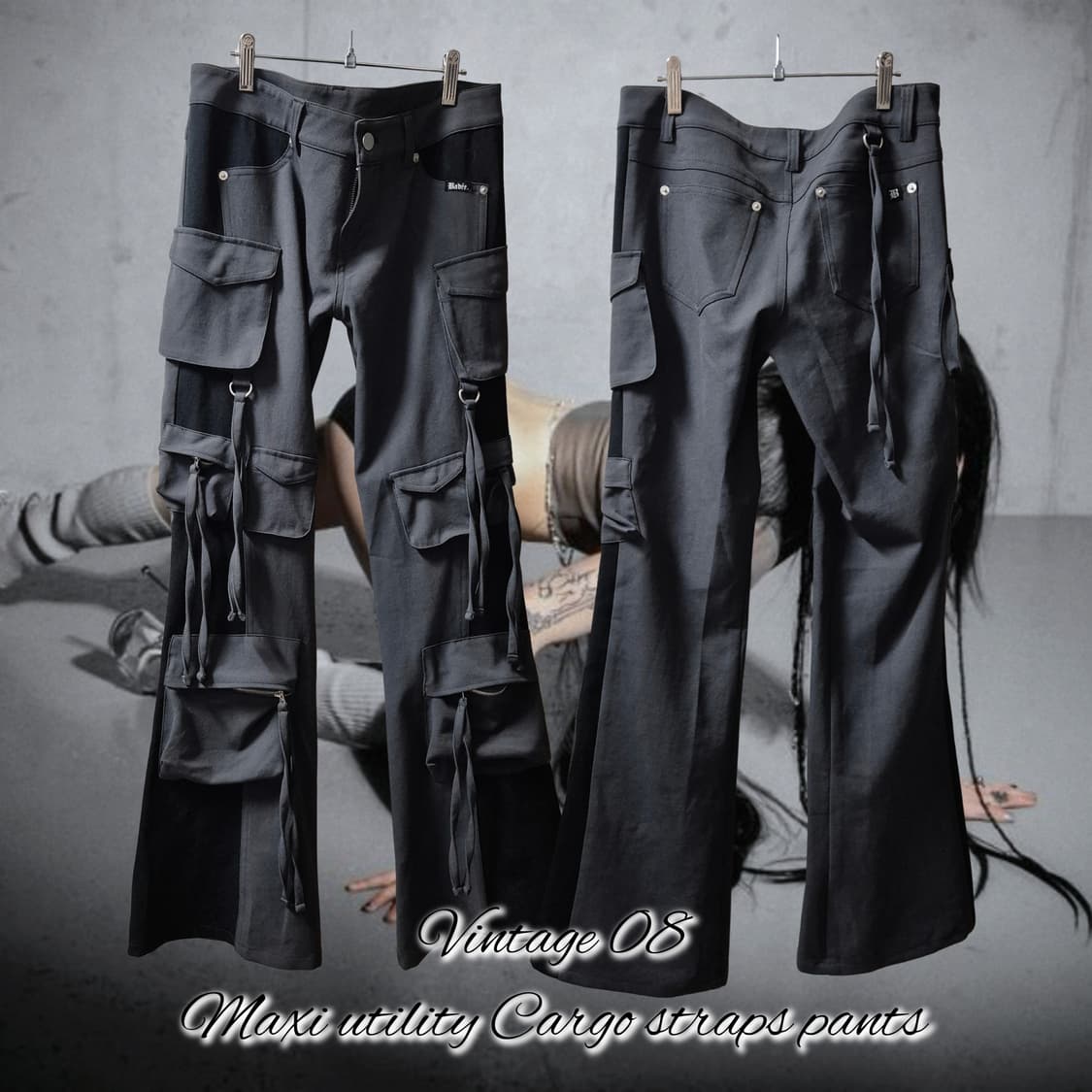 Vintage 08 Maxi utility Cargo straps pan 상품이미지1