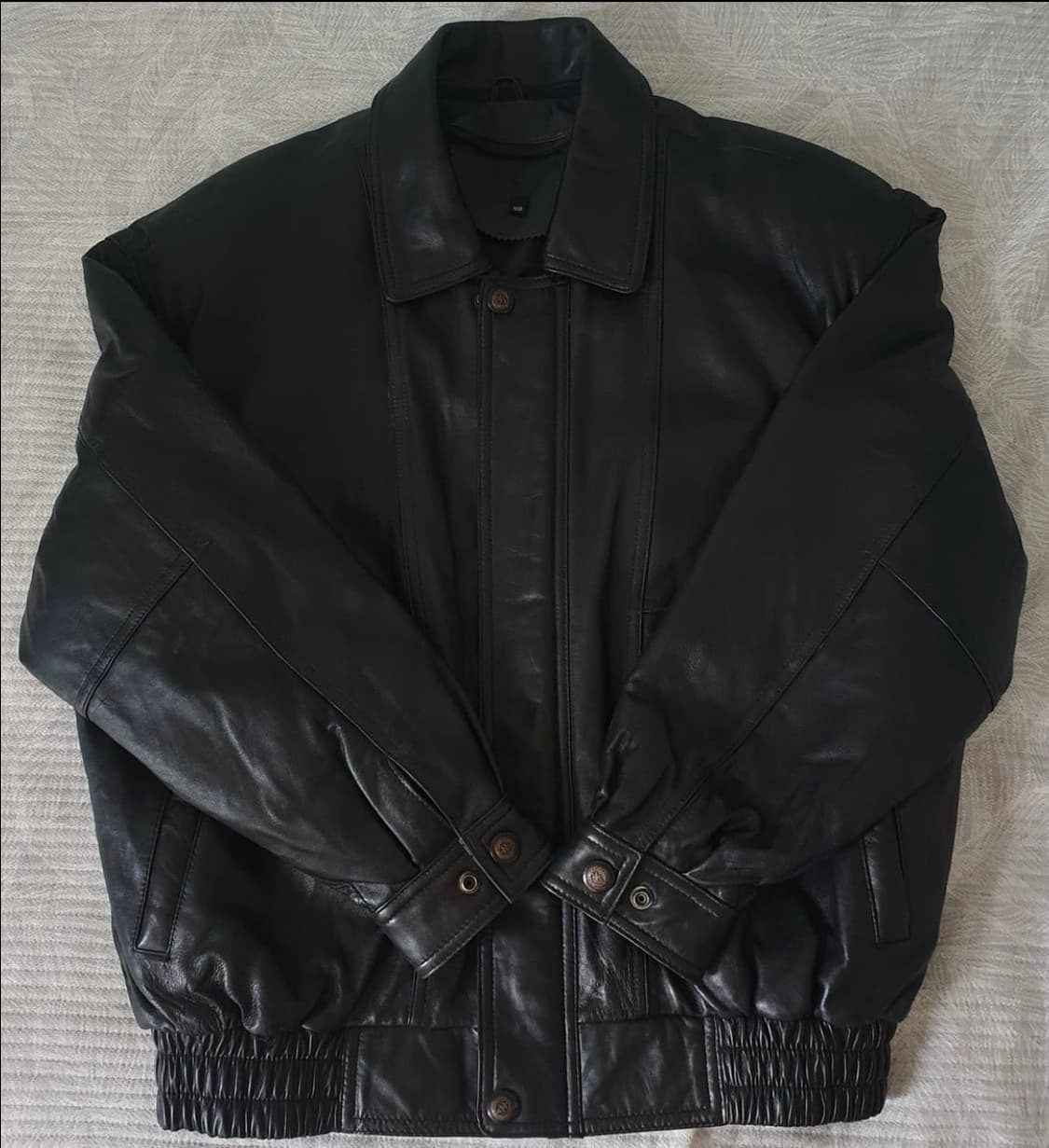 빈티지 양가죽 봄버 자켓 점퍼 상품이미지2