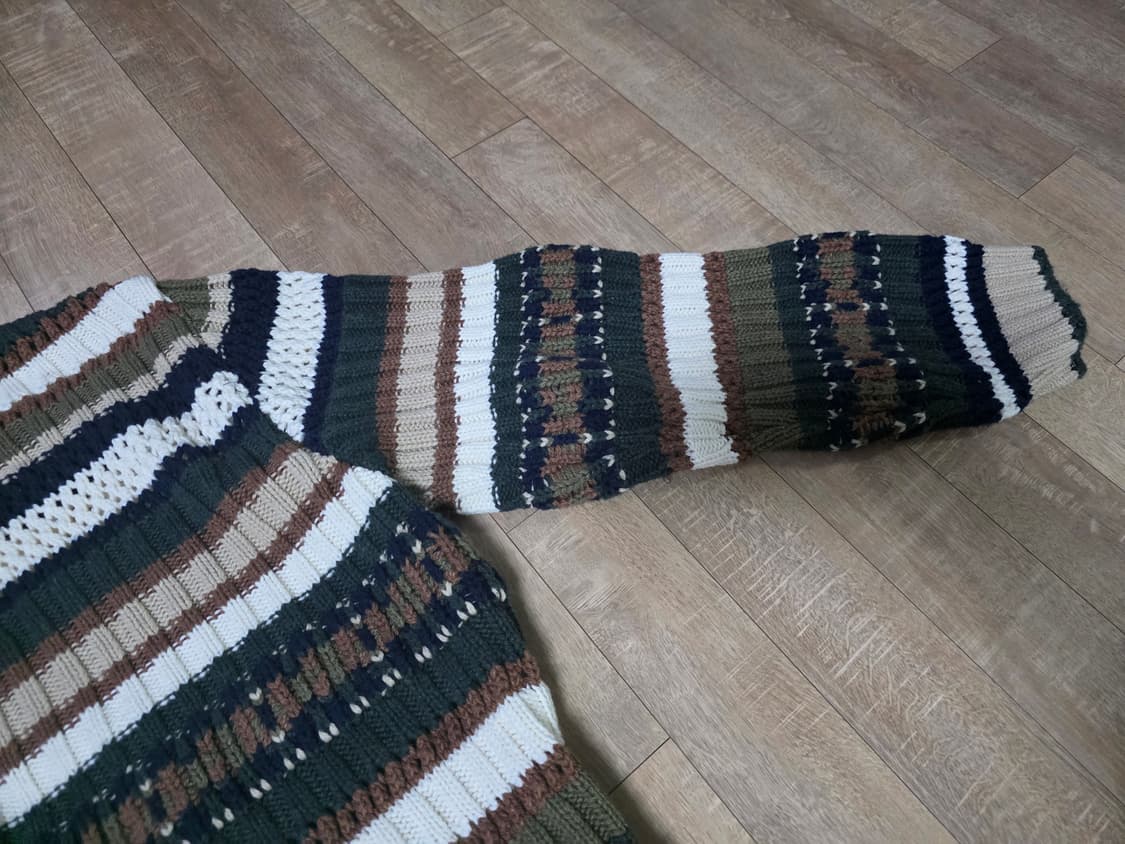 stu 멀티 카라 집업 스웨터 L 상품이미지10