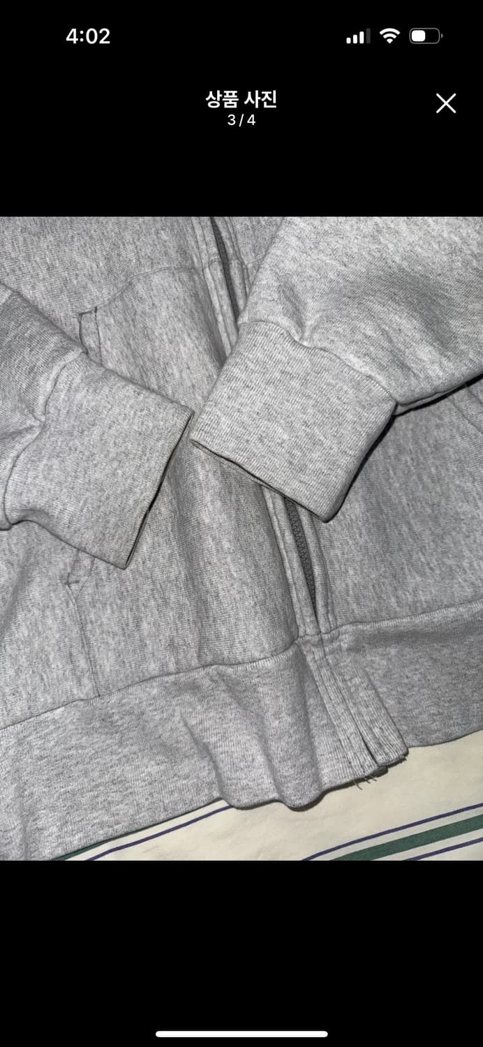 캠버 후디 집업 상품이미지3