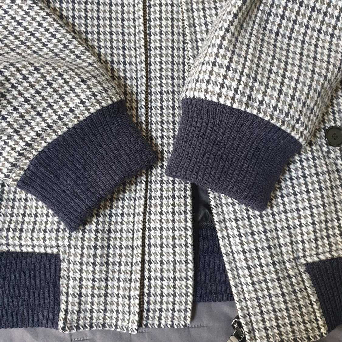 산드로 옴므  체크 패턴 자켓 상품이미지3