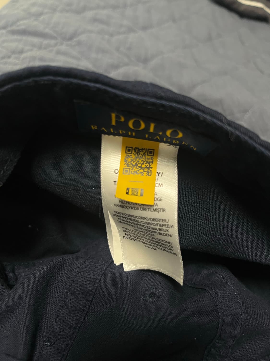 폴로 랄프로렌 볼캡 네이비 상품이미지3