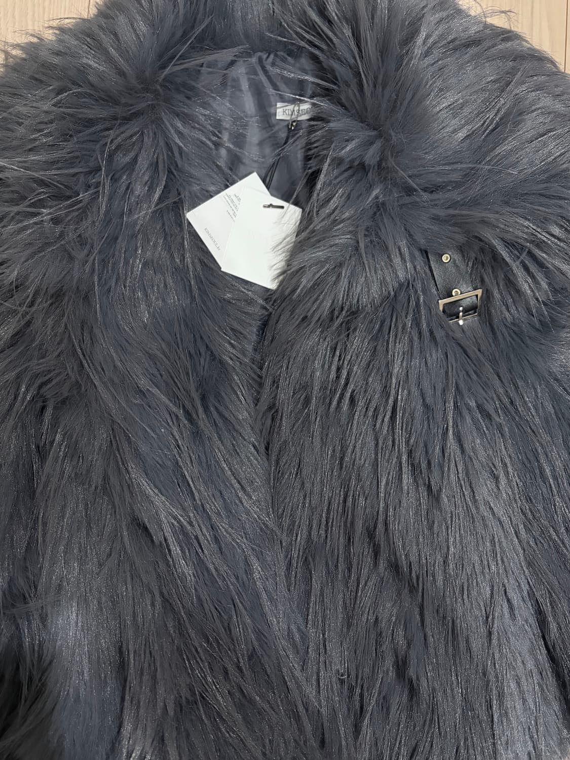 킴서울 퍼자켓 FLUFFY LONG HAIR FUR JACKET 상품이미지2