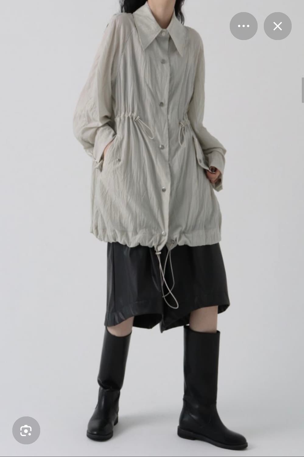 트리밍버드 레인하프코트 상품이미지3