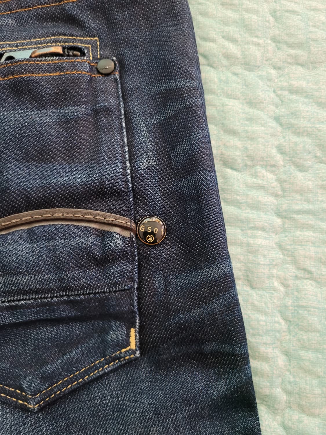 지스타로우 G star raw 어택로우스트레이트 진청워싱진 31사이즈 상품이미지9