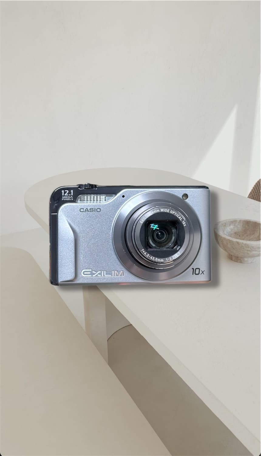 츄‘s pick!) 카시오 엑슬림 EX-H10 디카 빈티지 캠코더 캐논 상품이미지1