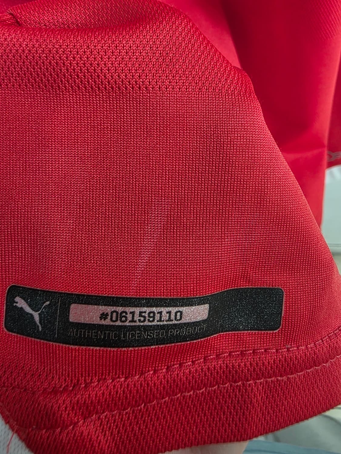 푸마 아스날 유니폼 반팔 노마킹 상품이미지4