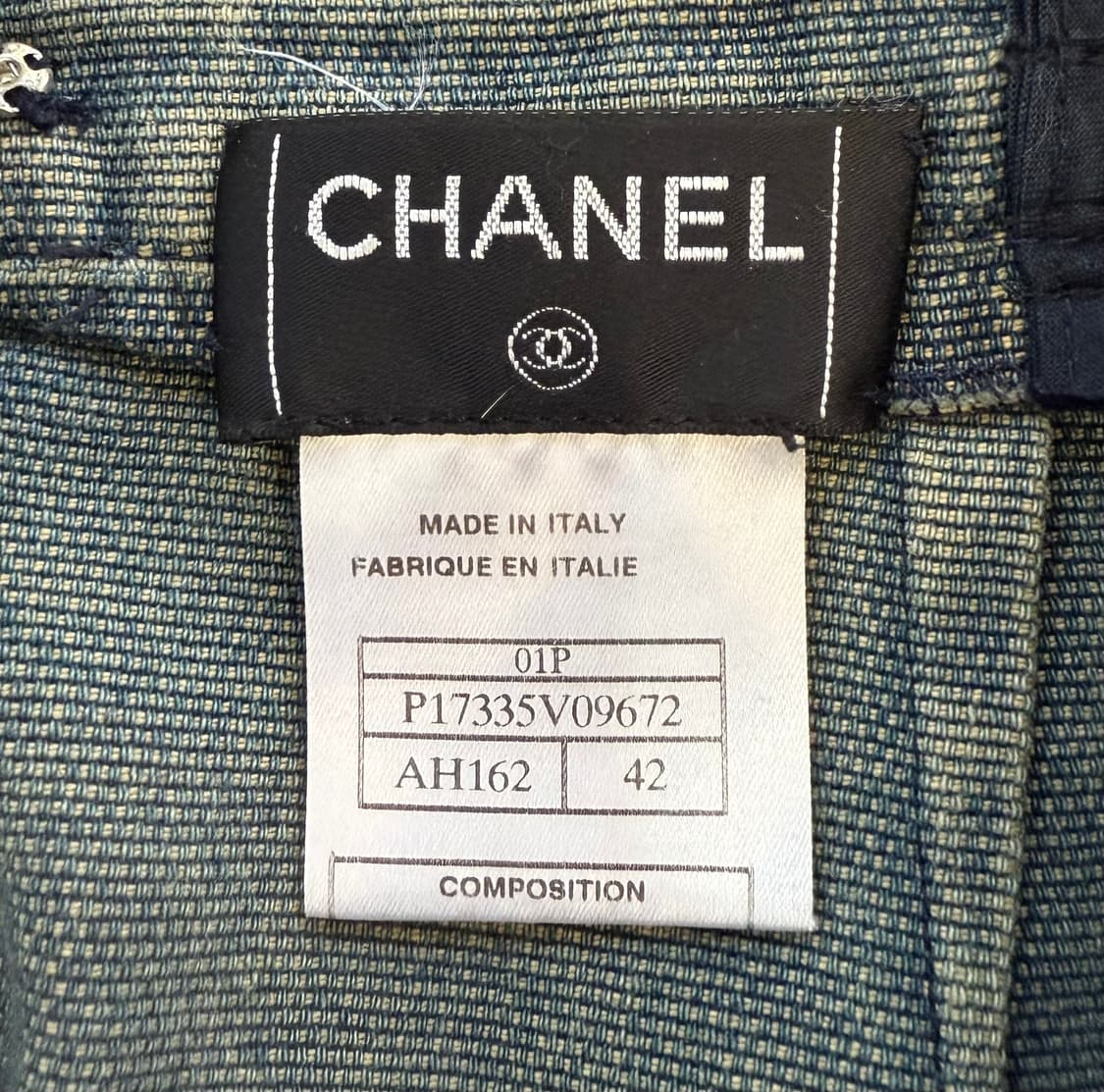 샤넬 2001 데님 2피스 셋업 상품이미지10