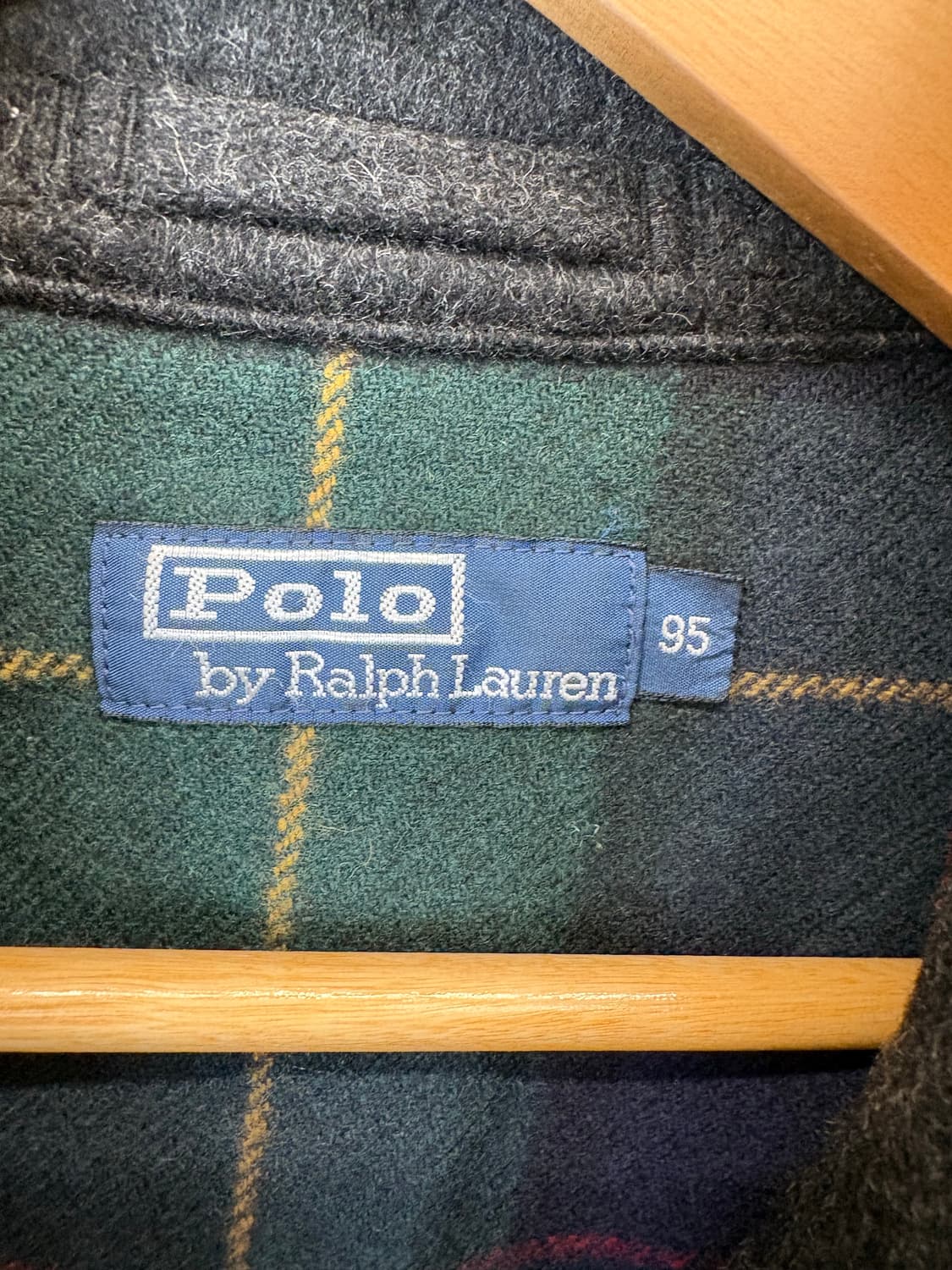 폴로랄프로렌 빈티지 울 바라쿠다 자켓 차콜 상품이미지7