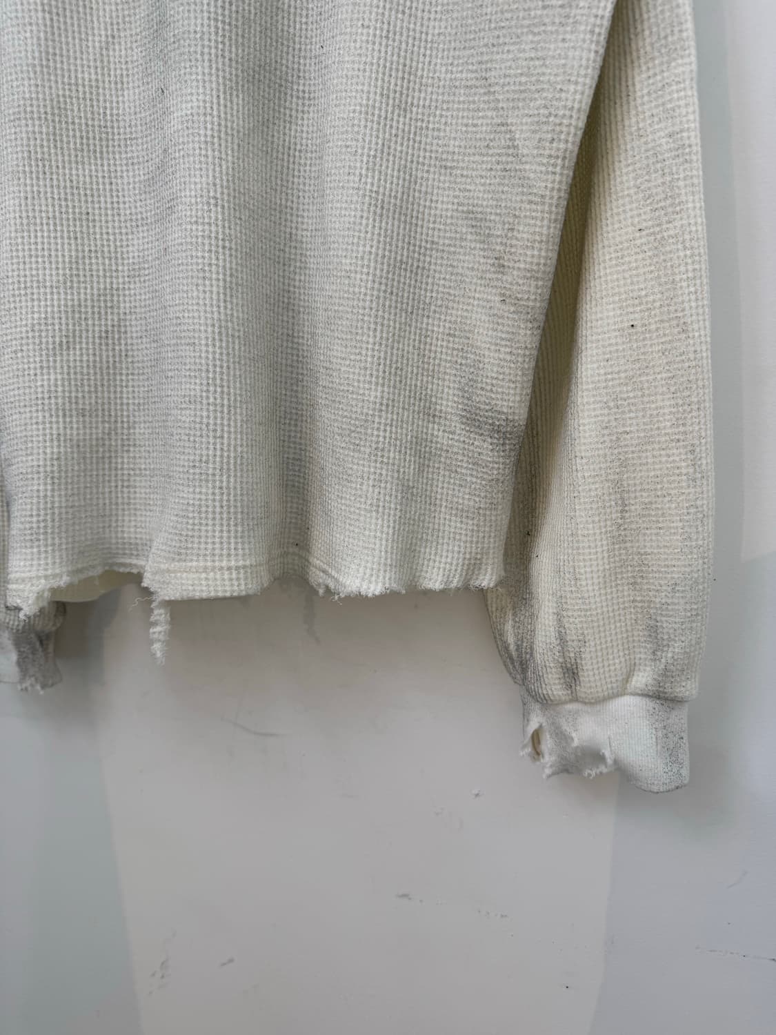 빈티지 와플 긴팔 상품이미지8