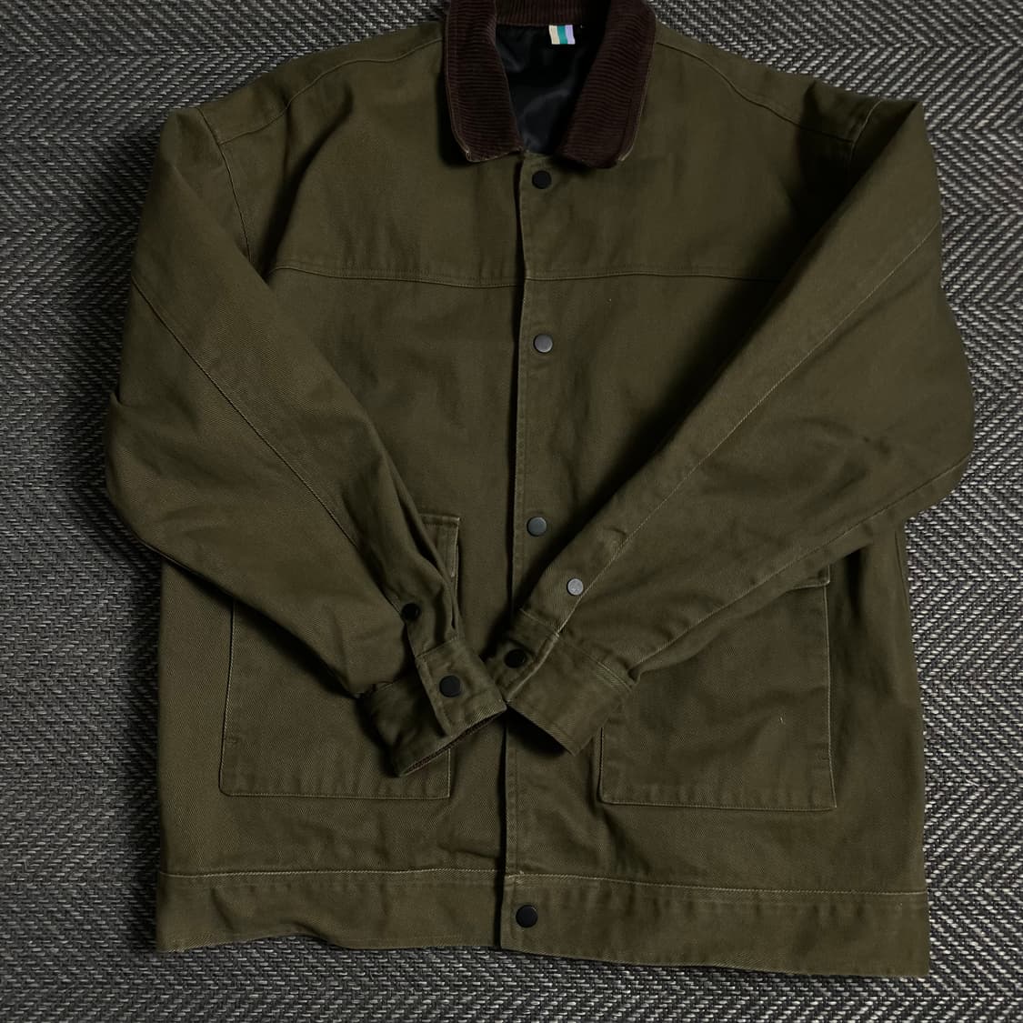 다이아몬드 레이라 트러커 헌팅 워크 자켓 올리브 y 4881 상품이미지5