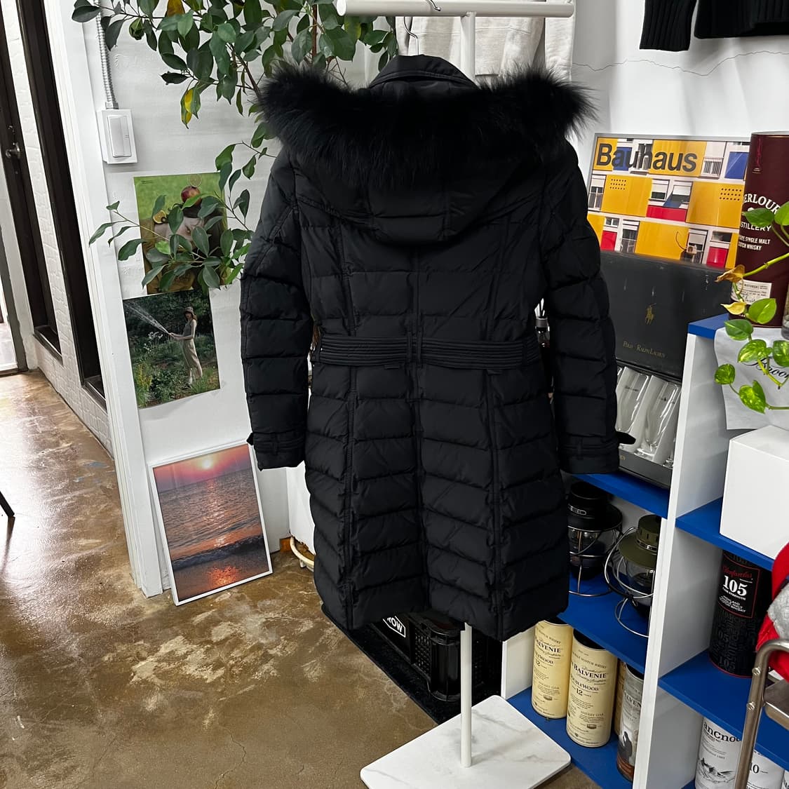 버버리브릿 폭스퍼 구스다운 패딩점퍼 S 상품이미지5