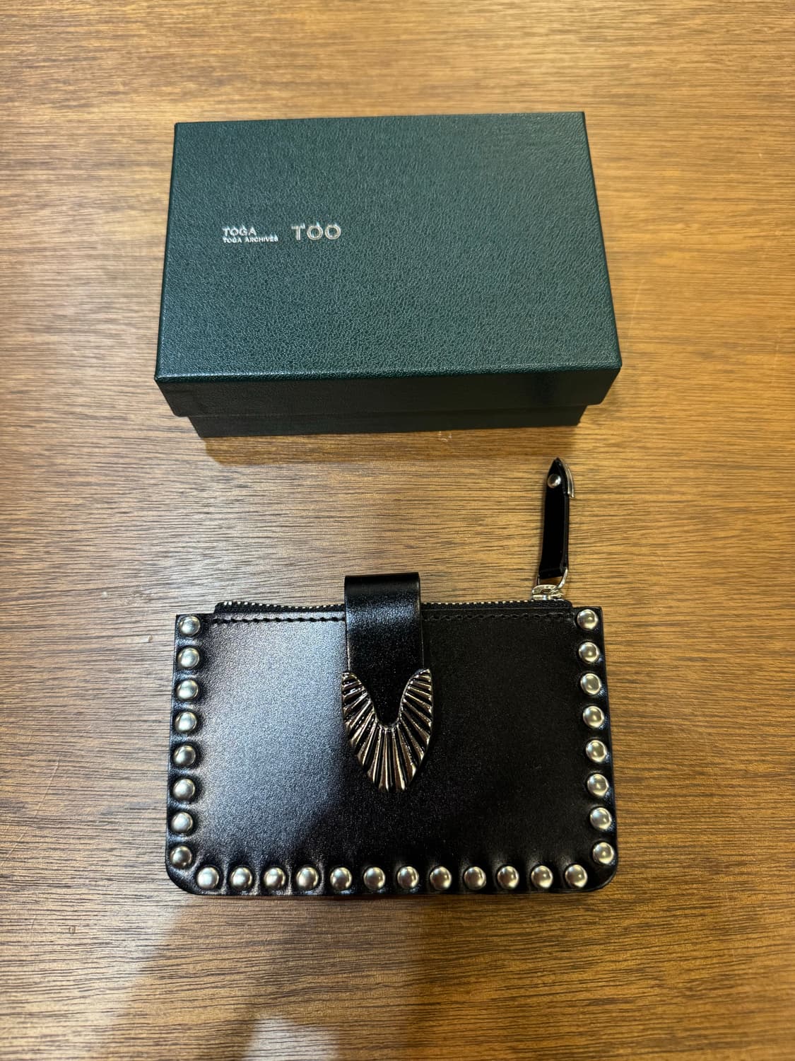 [OS] 토가 아카이브 스터드 지갑 블랙  상품이미지6