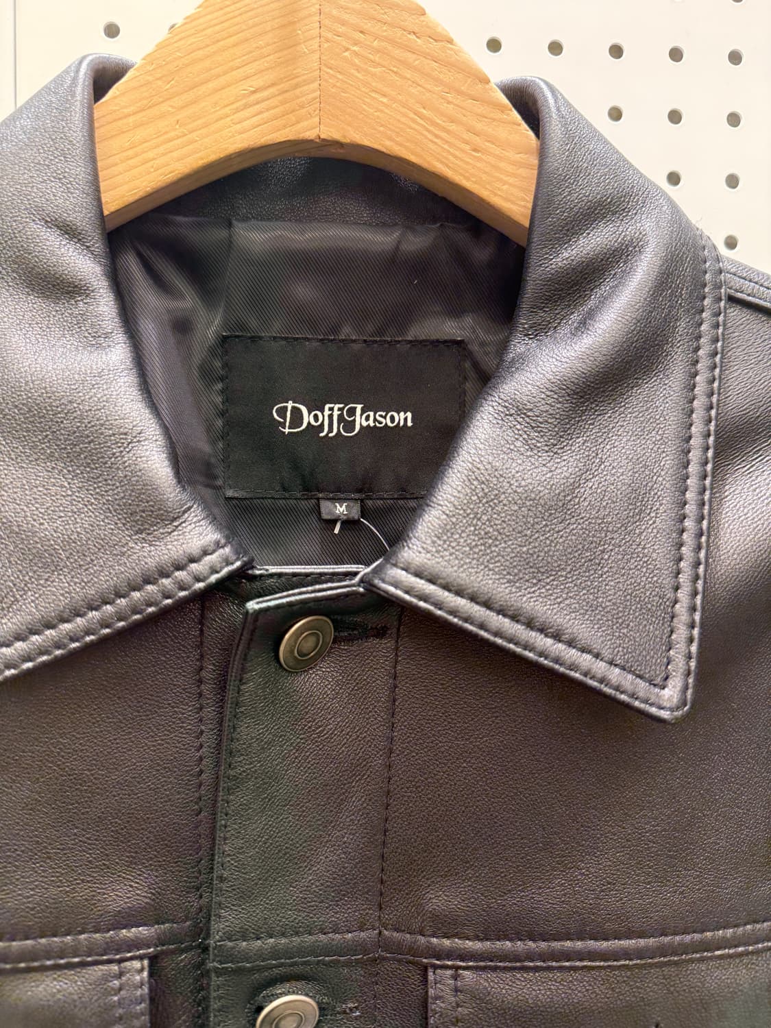 도프 제이슨 양가죽 트러커 자켓 U242 상품이미지4