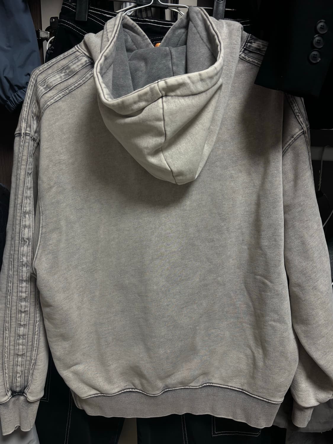 필루미네이트 88 피그먼트 후디-오프화이트 상품이미지3