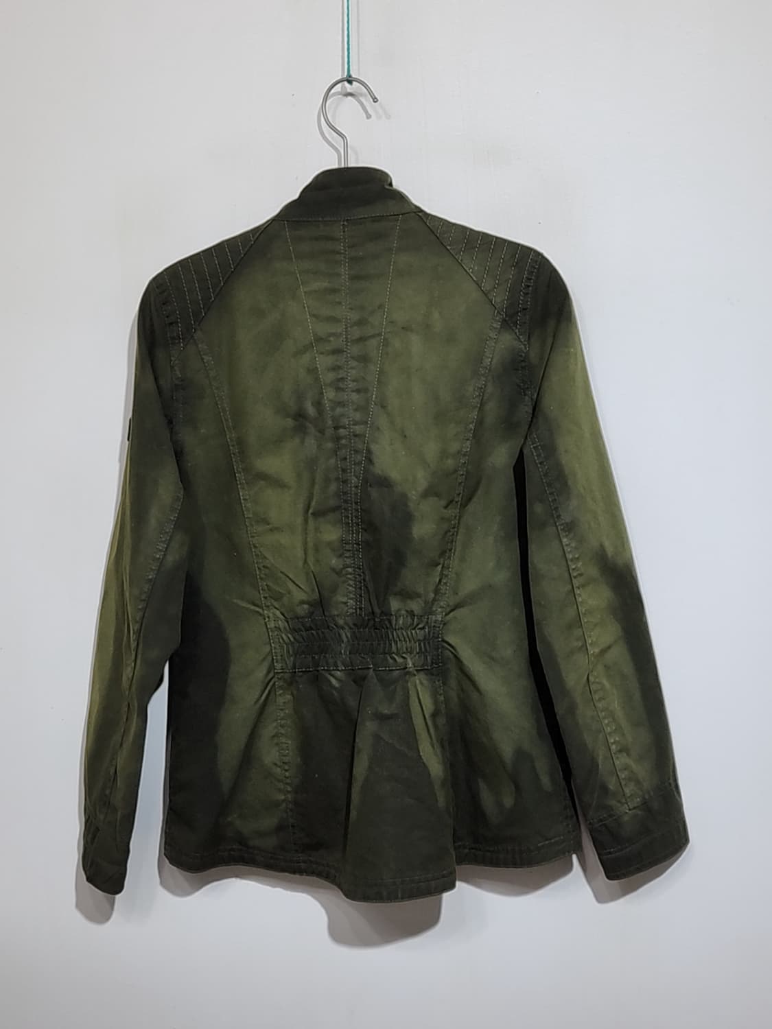 (M) 바버 인터내셔널 왁싱자켓 카키 왁스점퍼 매장판  상품이미지7